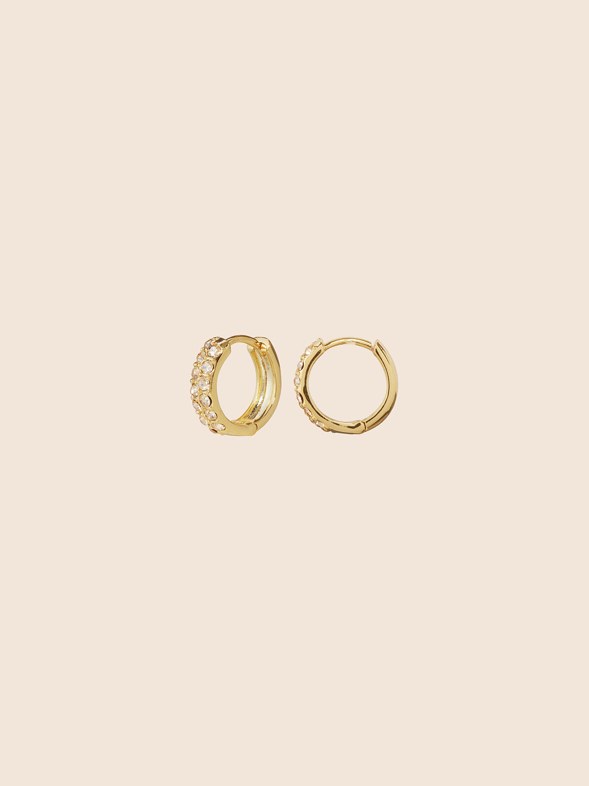 Emilia earrings champagne