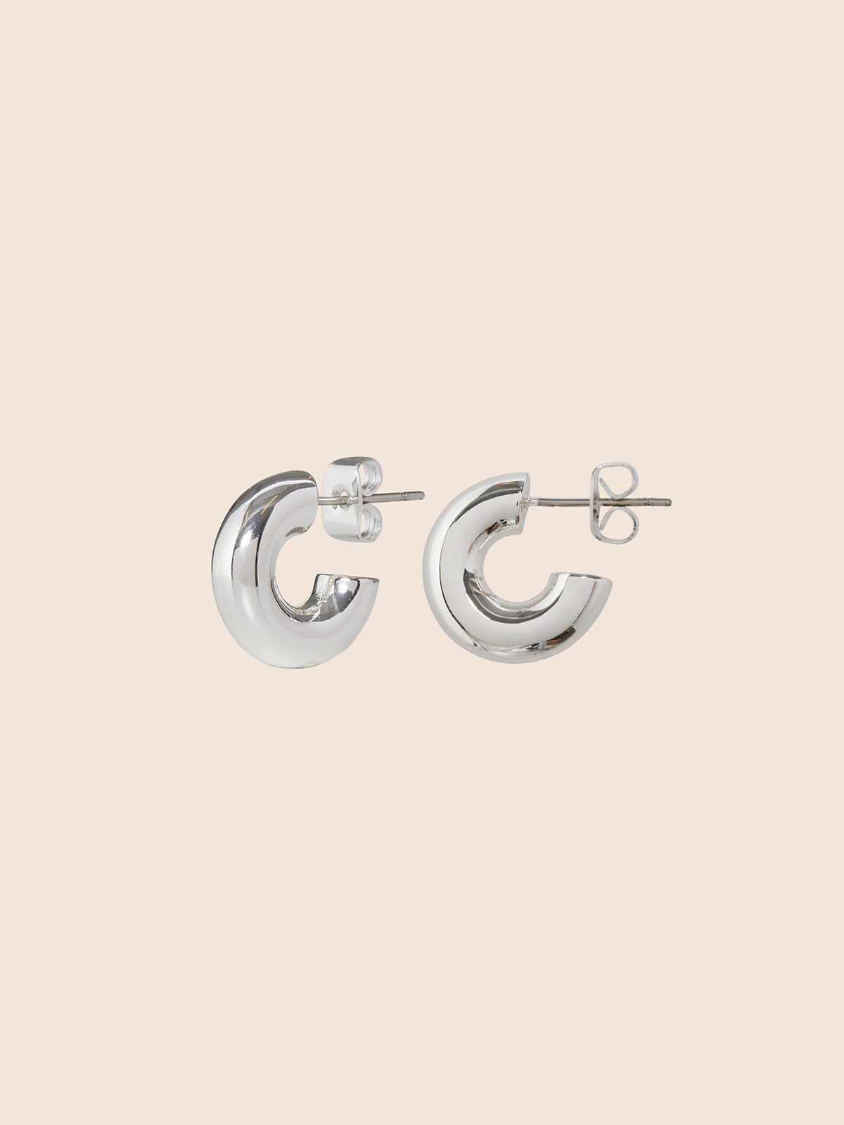 Aurora earrings silver