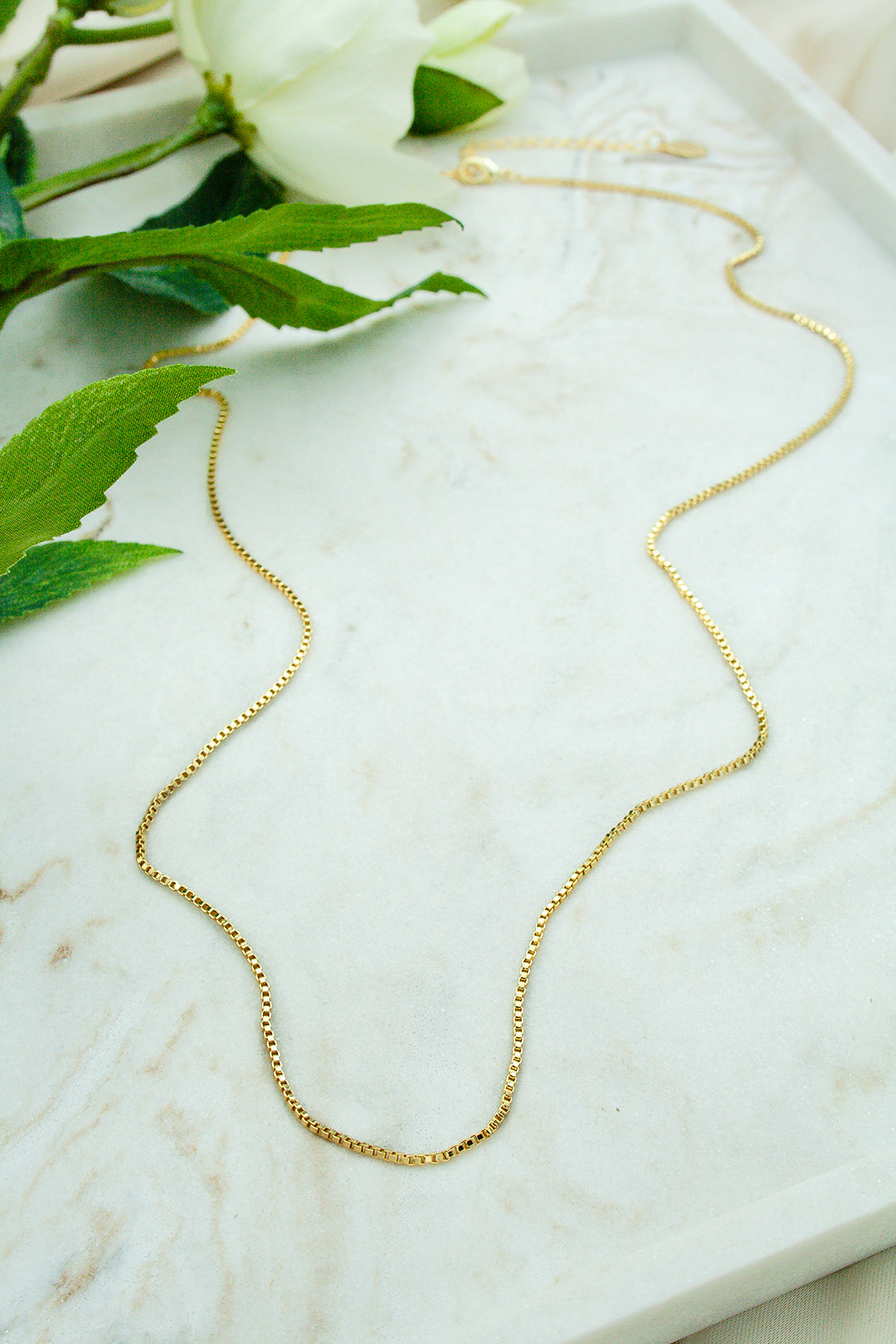Simple chic chain necklace