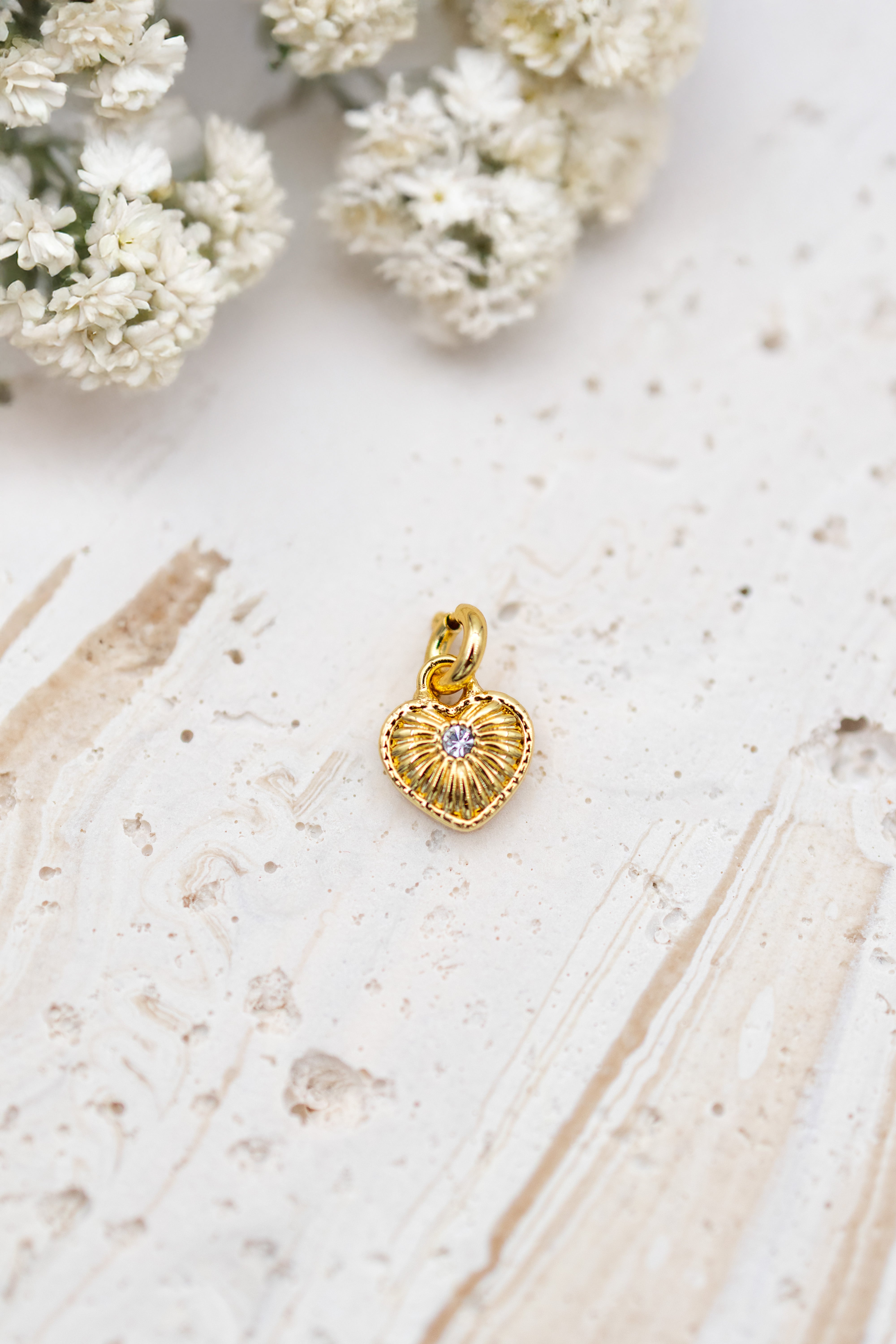 Fortuna heart charm