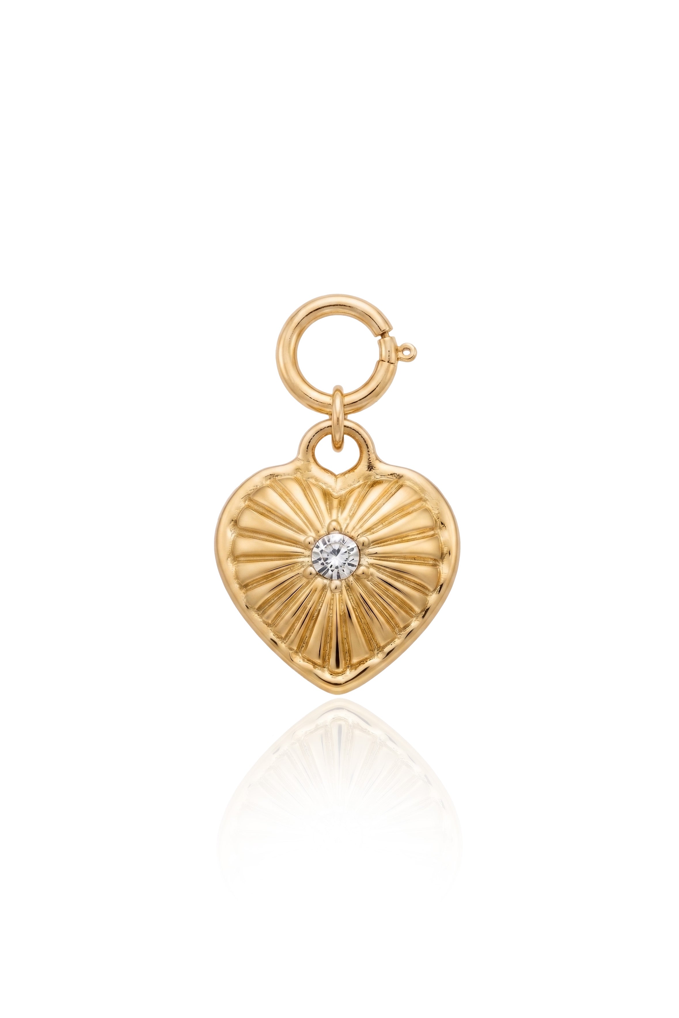 Fortuna heart charm