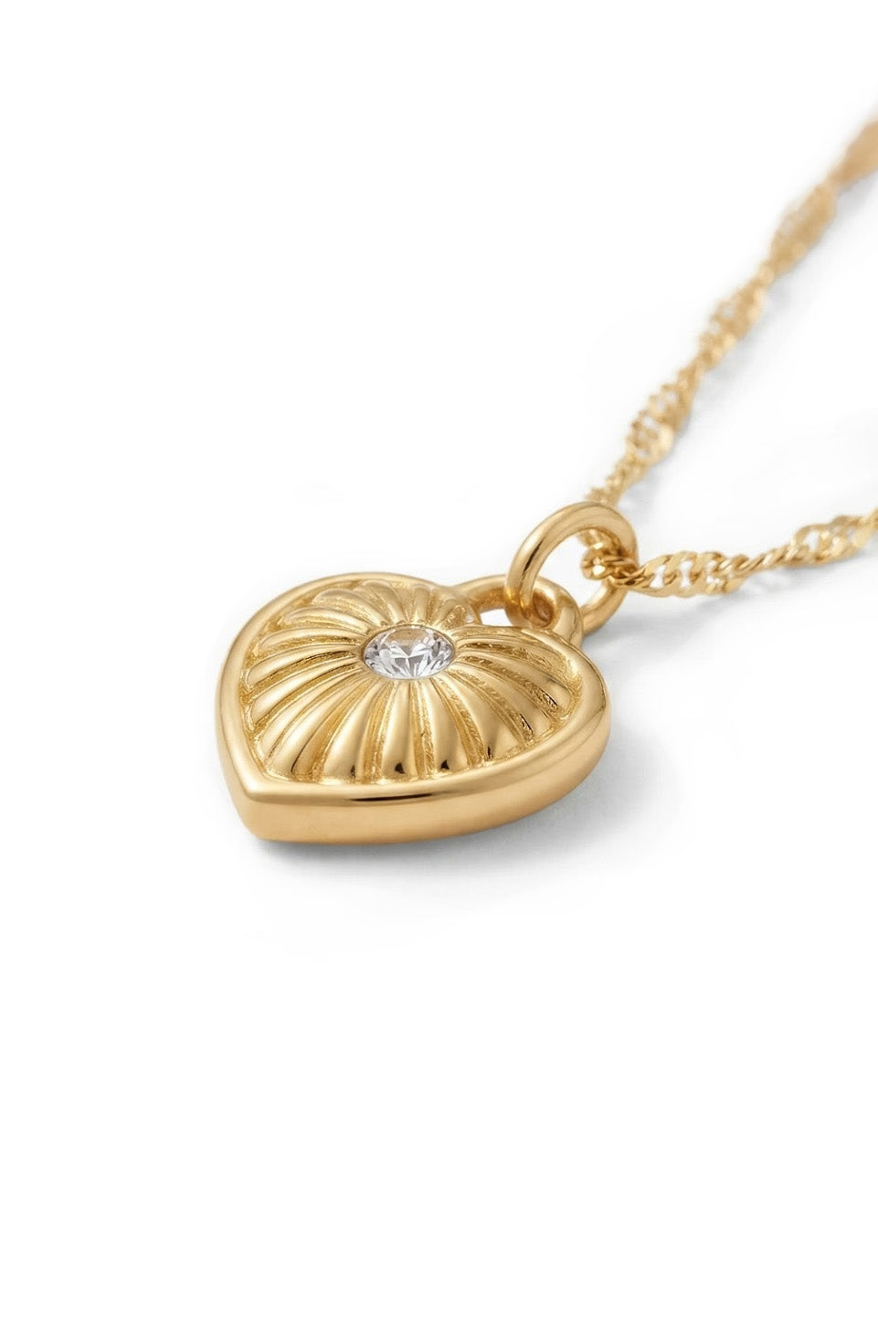 Aurelia bella heart necklace