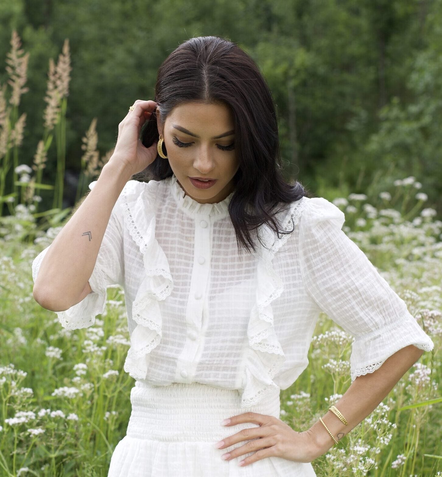 SS21 - Juni bluse hvit