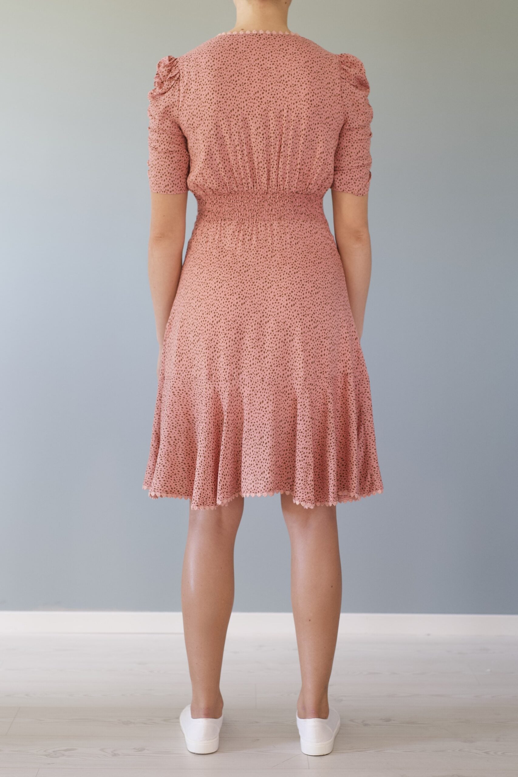 SS22 - Stefanie kjole rosa/brun
