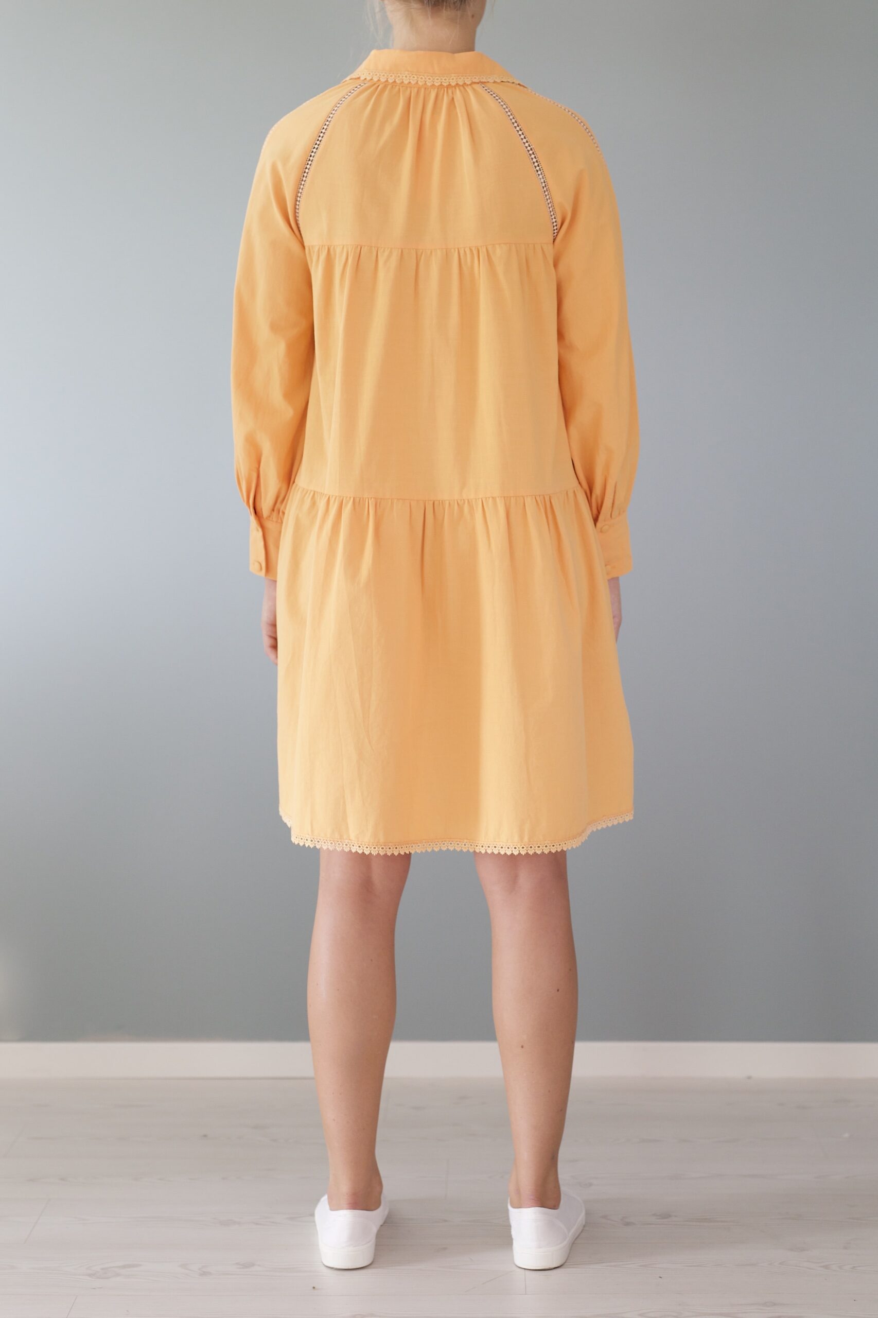 SS22 - Moureen kjole oransje