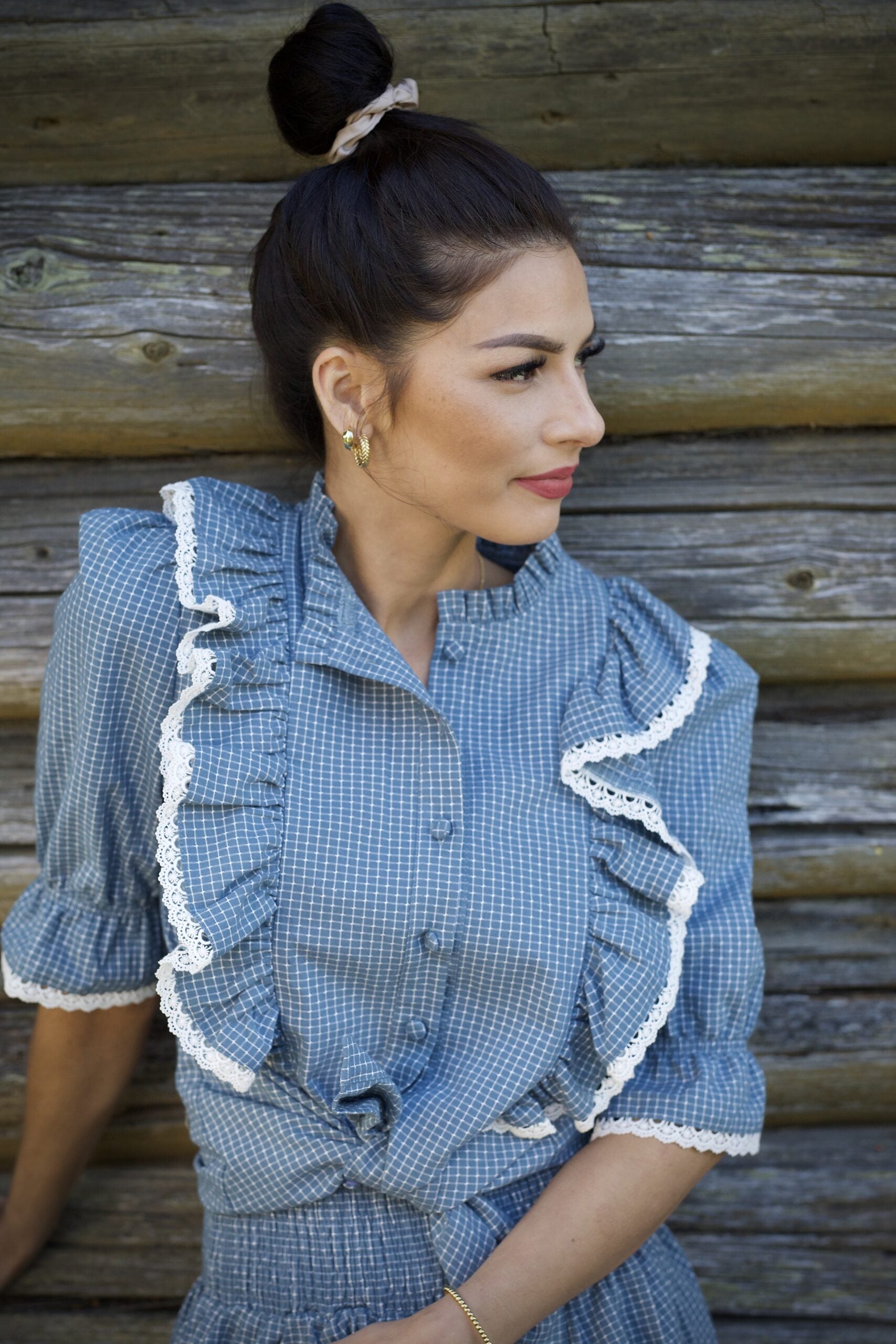 SS21 - Juni bluse blå