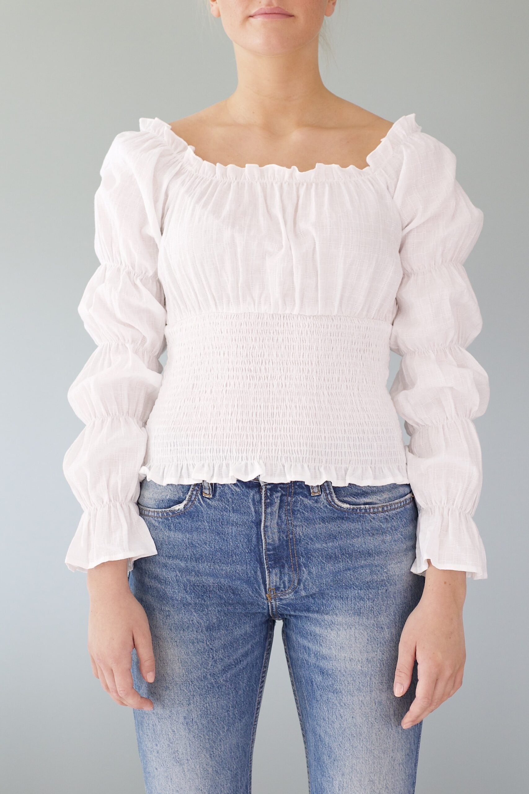 SS22 - Marthina topp hvit