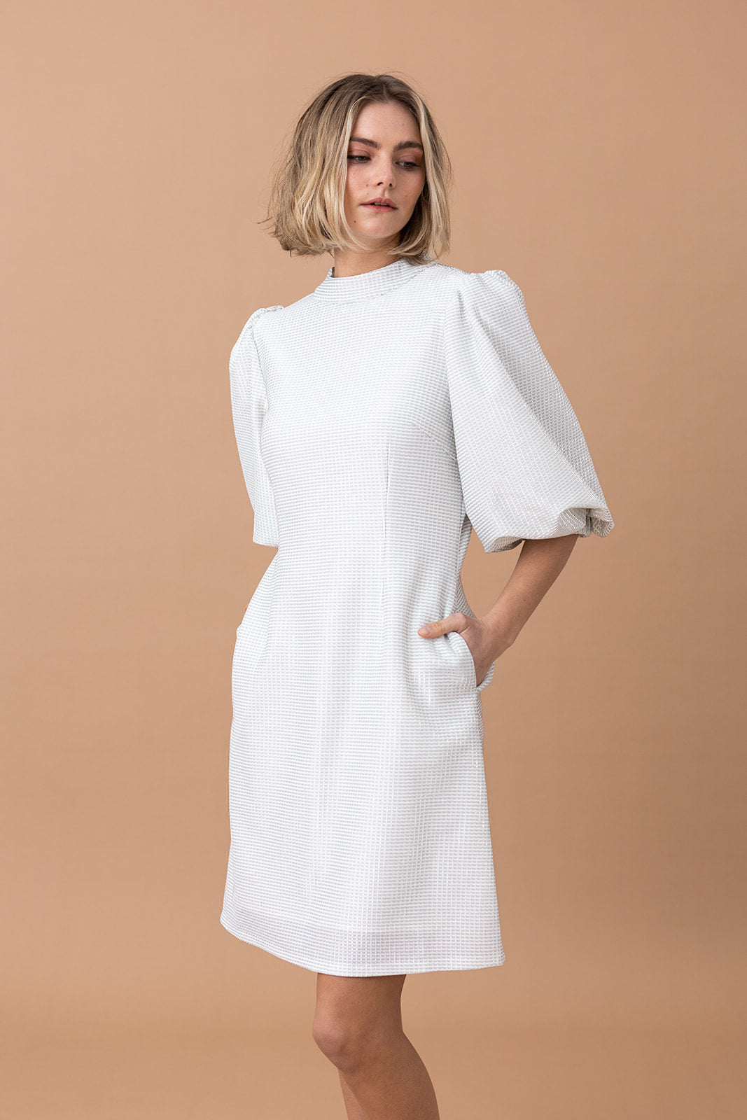 AW23 - Stella kjole hvit