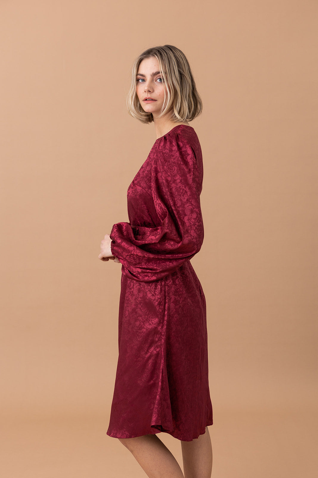 AW23 - Avannah kjole plum