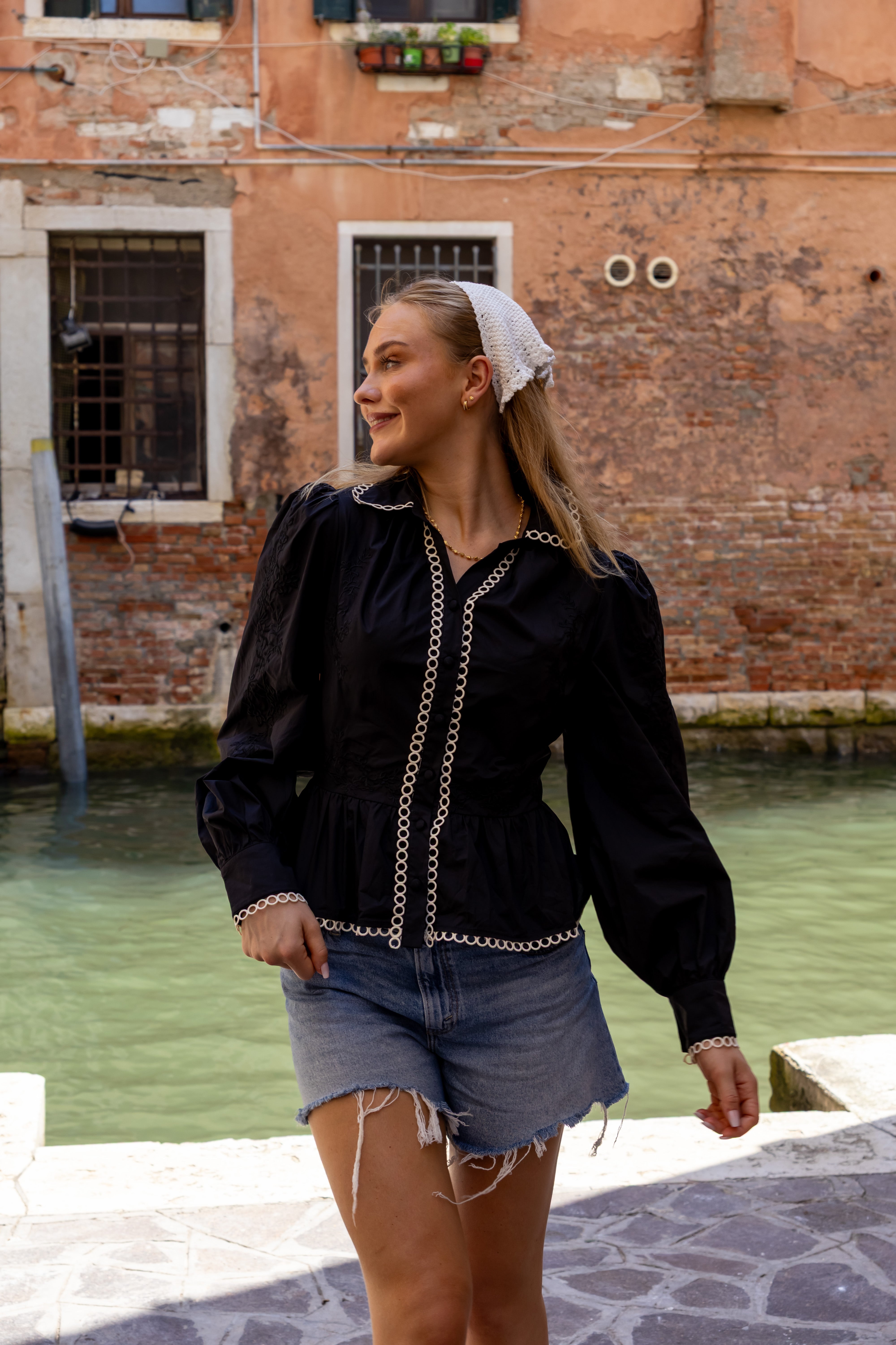SS27 Benedetta blouse black