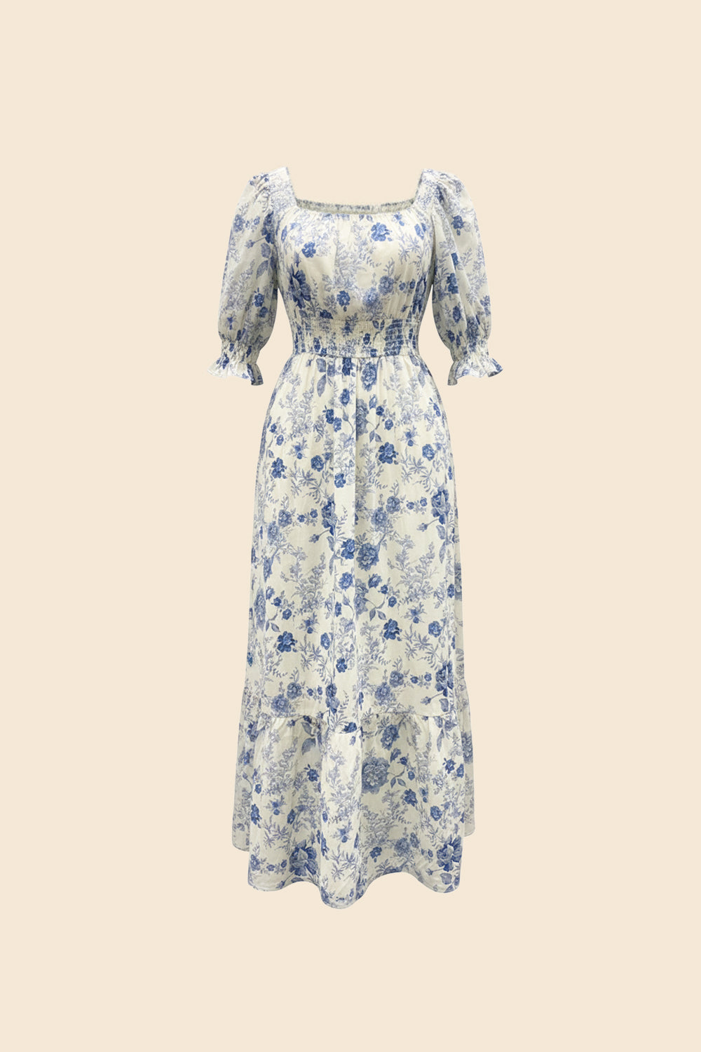 Cecilie dress white/blue