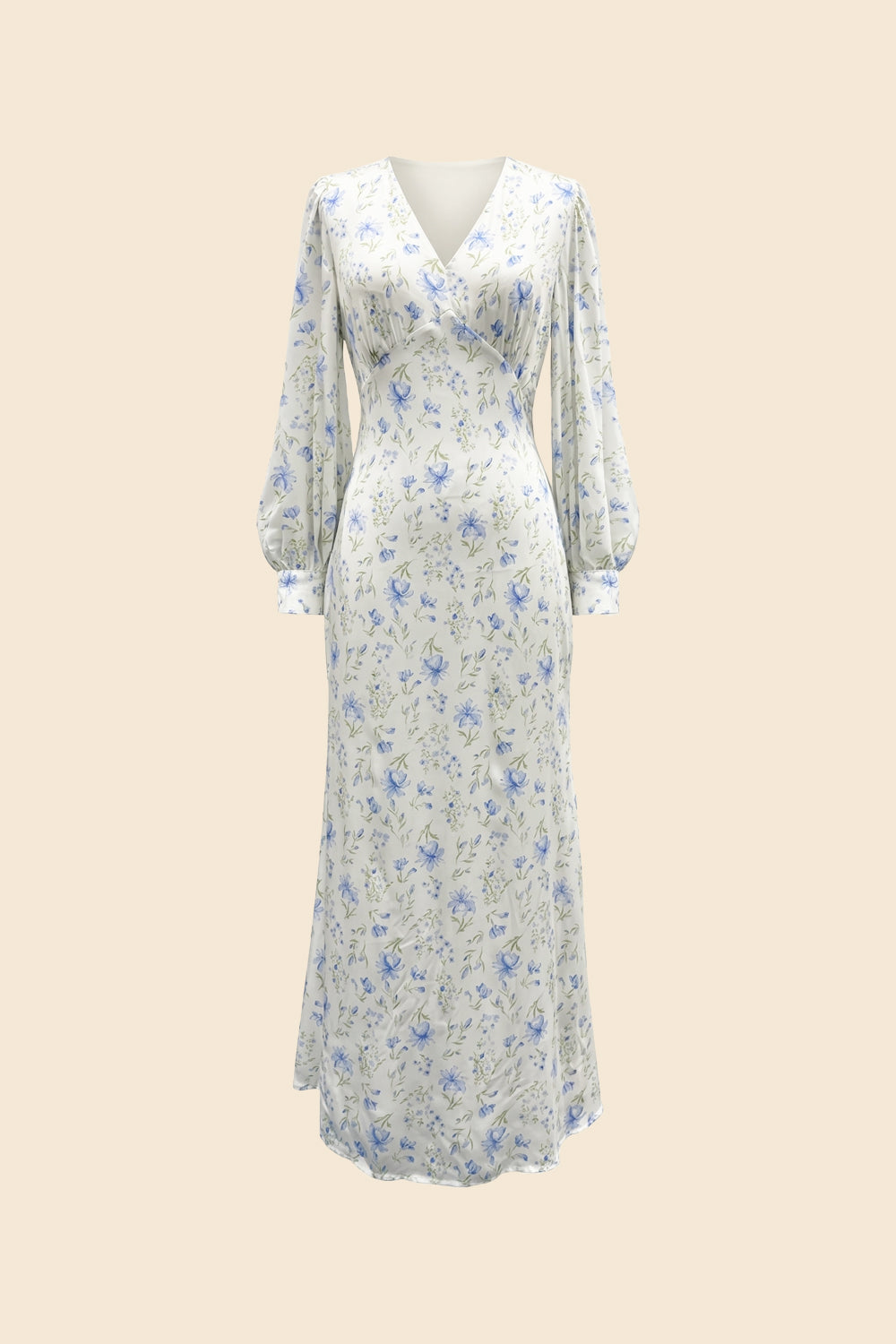 Celestine blue print dress