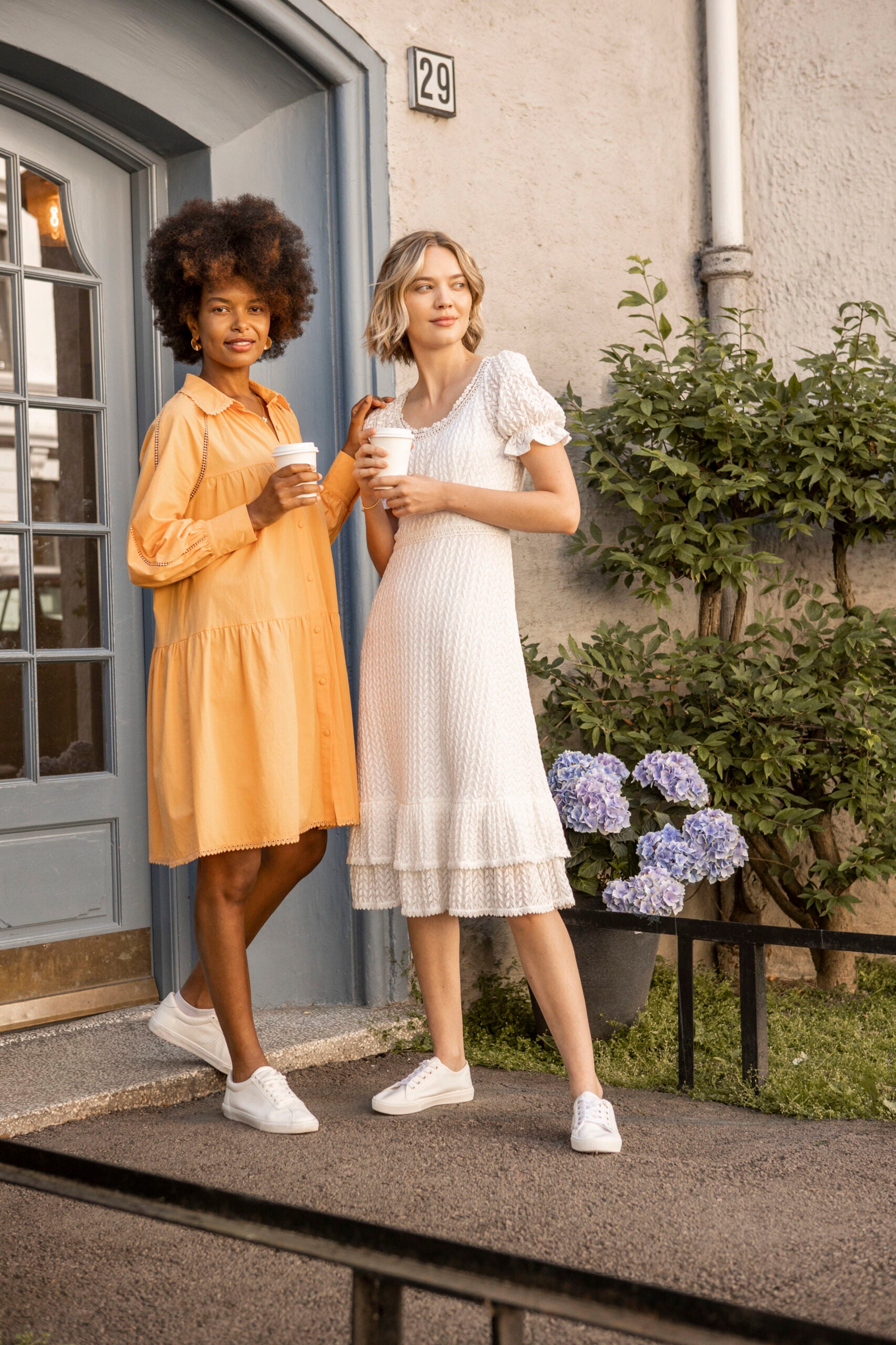 SS22 - Moureen kjole oransje