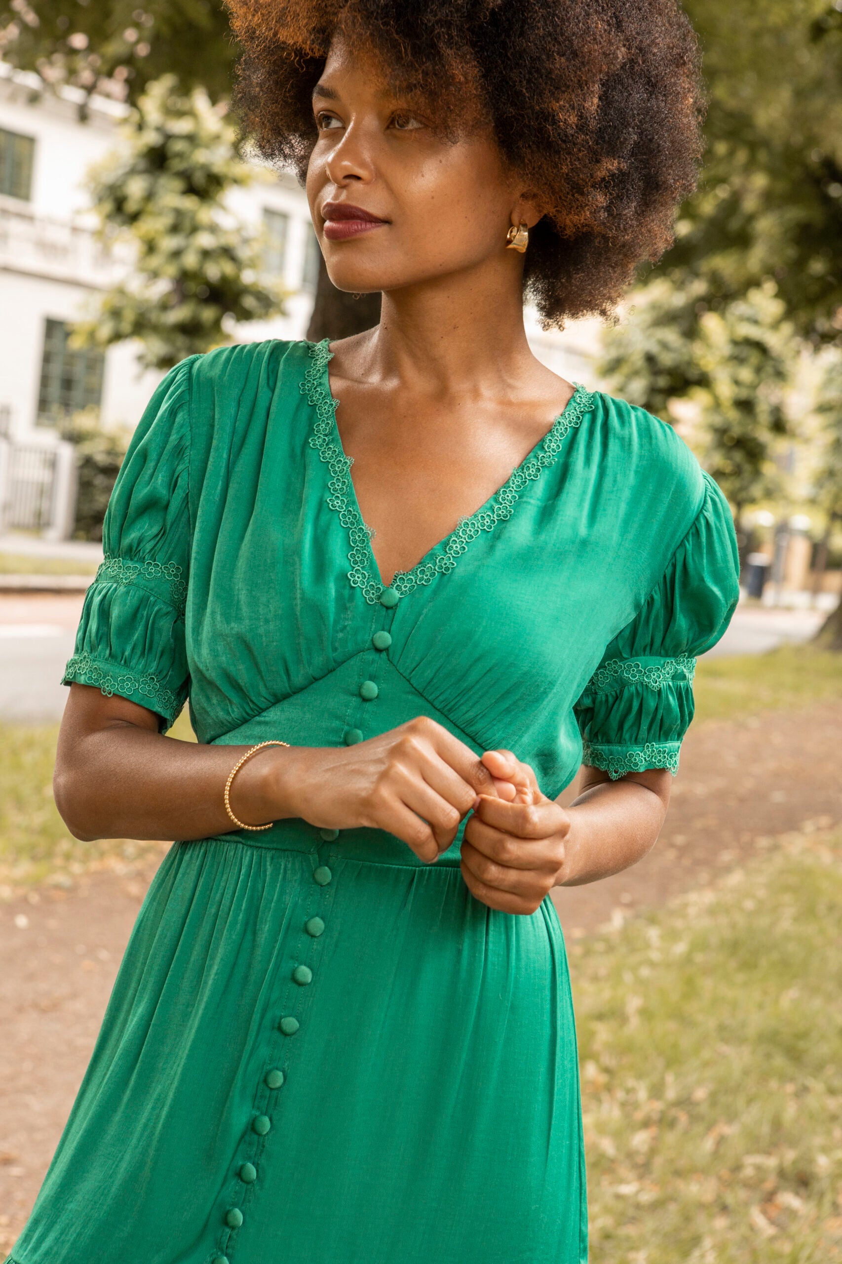 SS22 - Alessia kjole grønn