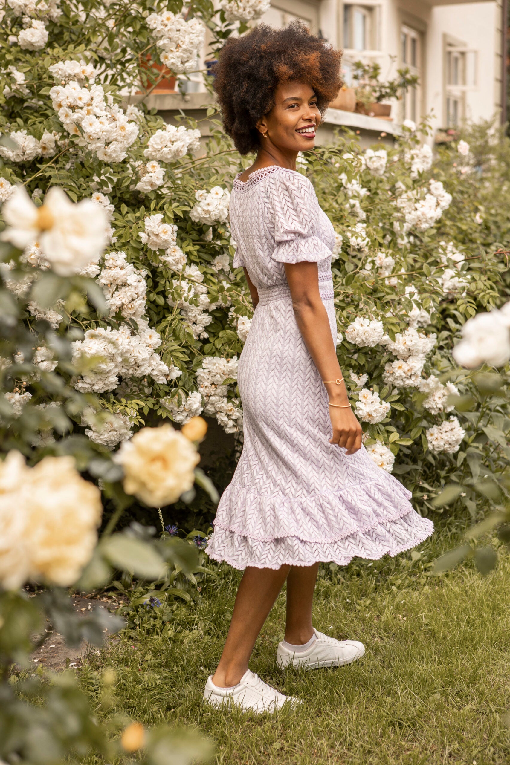 SS22 - Amina kjole lavendel