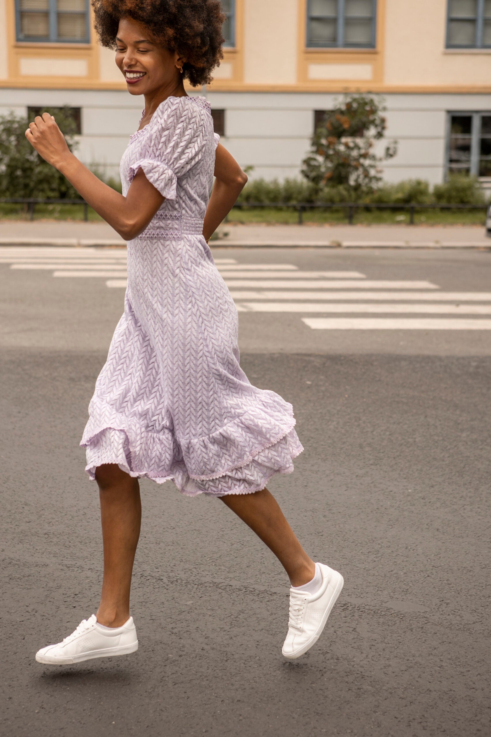 SS22 - Amina kjole lavendel