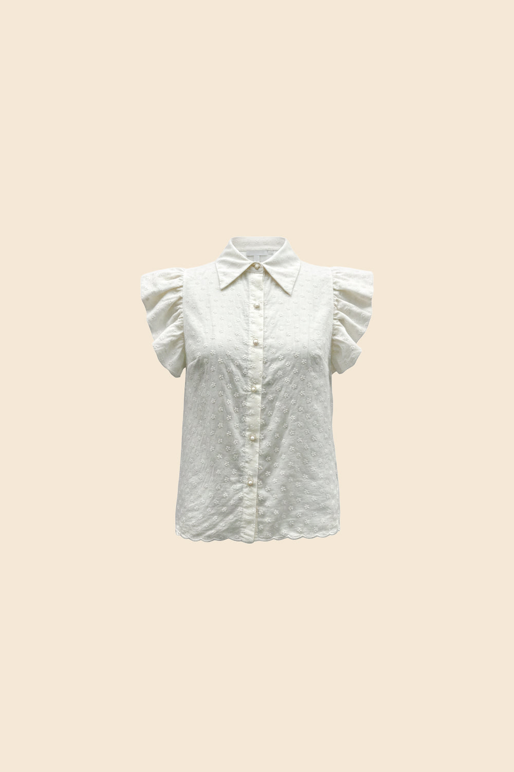 Elodie blouse creme