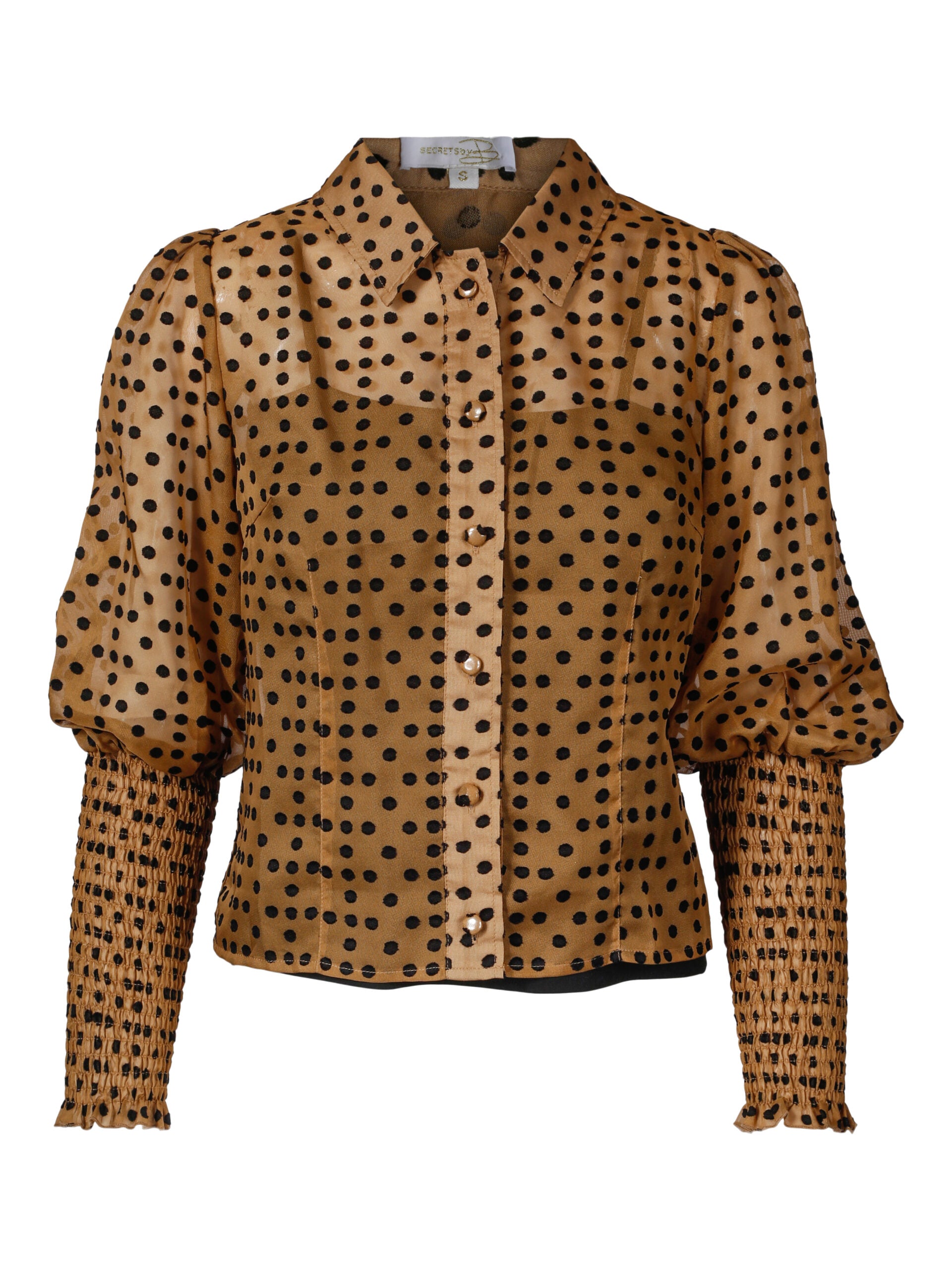 AW-21 - Aubrey bluse brun