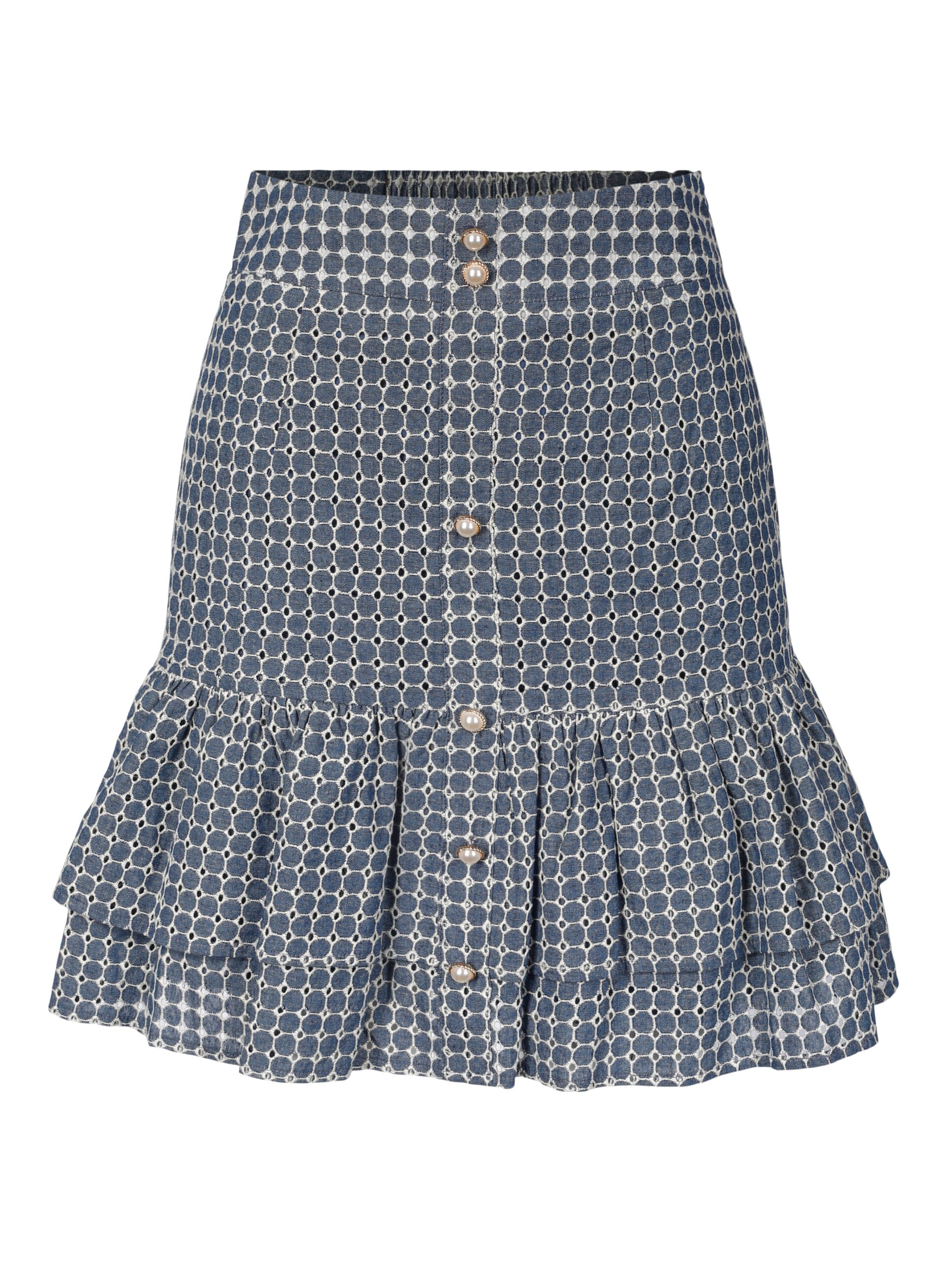 AW-21 - Kayla skjørt blå