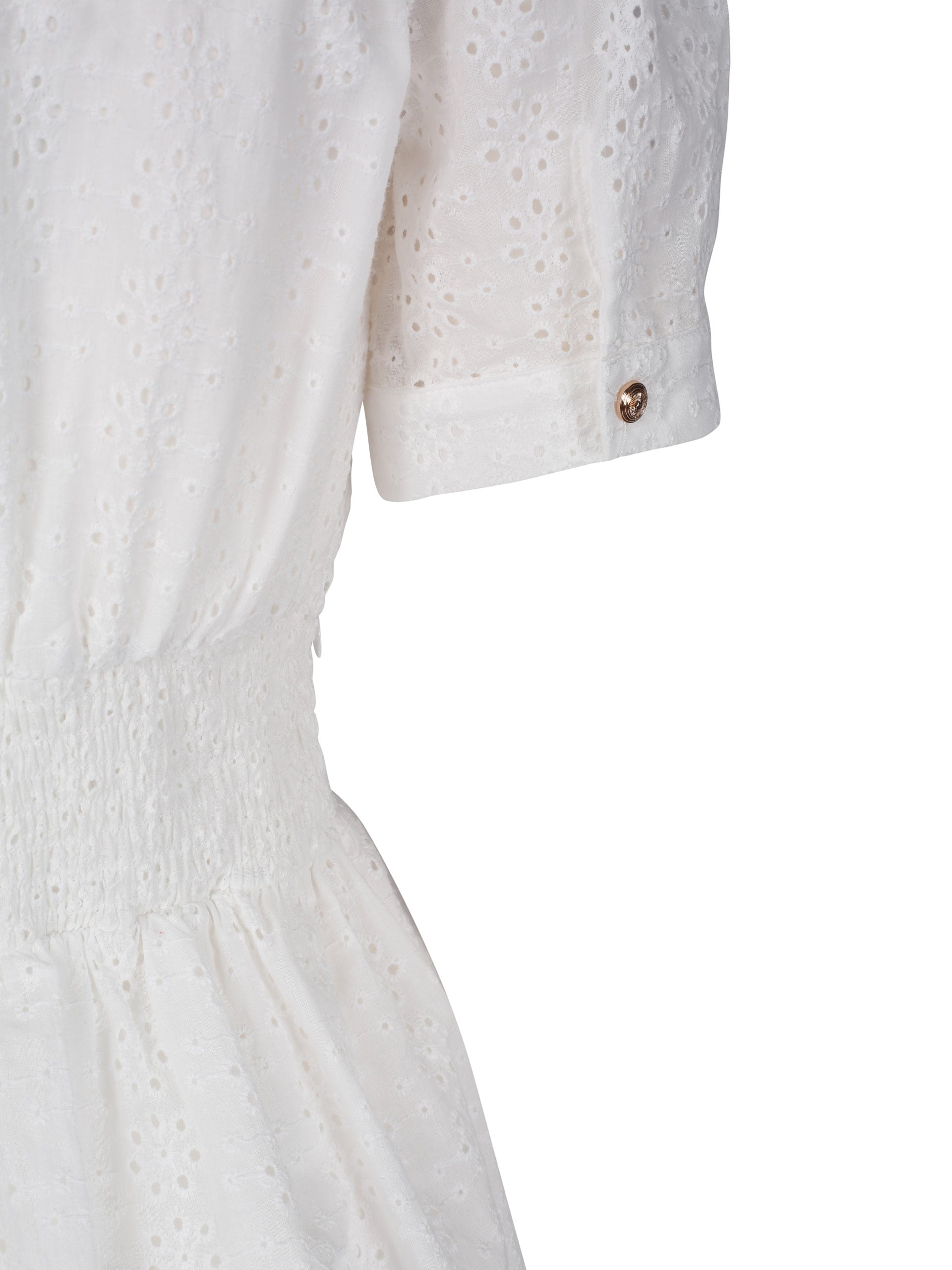 SS21 - Wilma kjole hvit blonde