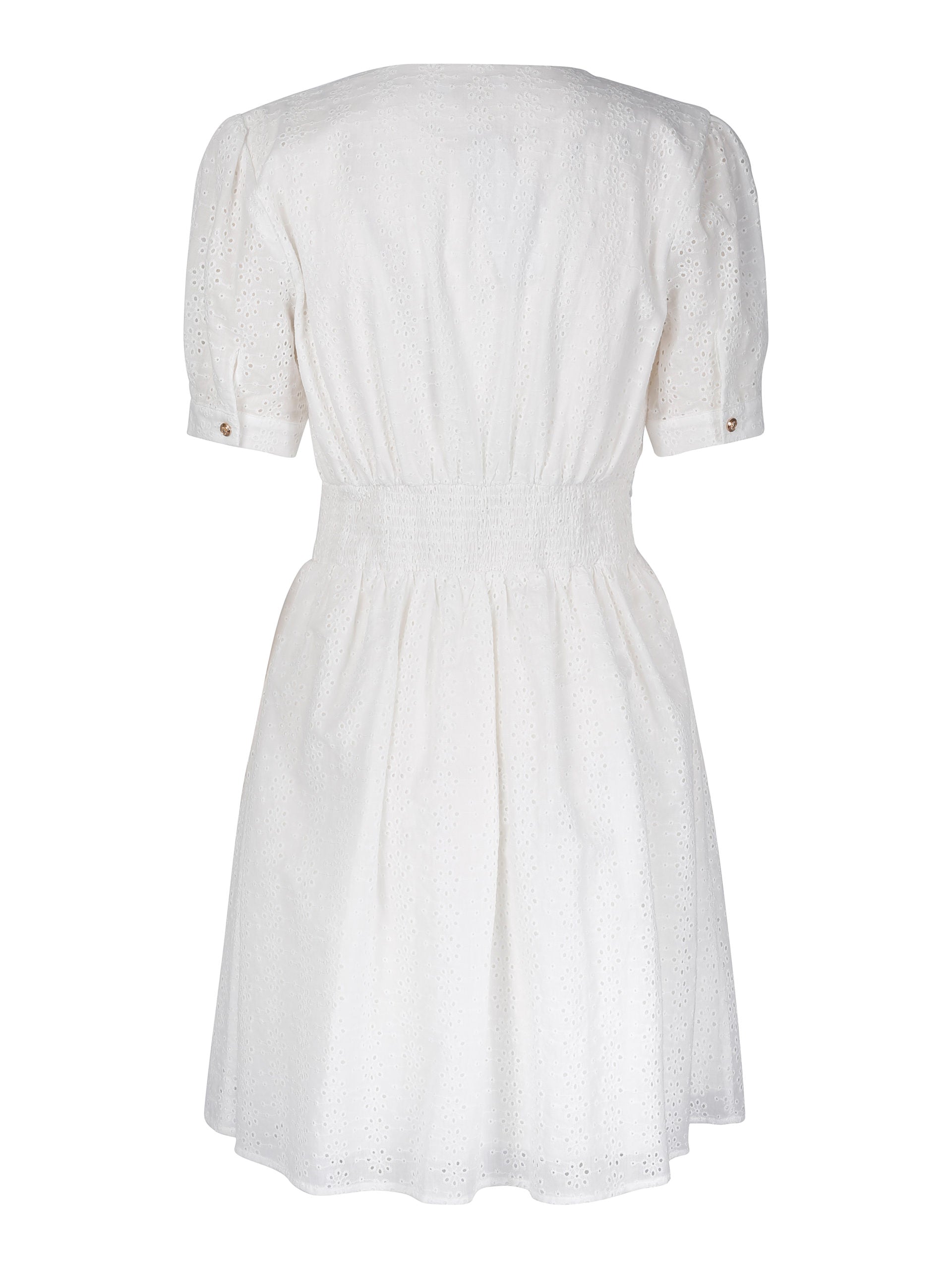 SS21 - Wilma kjole hvit blonde