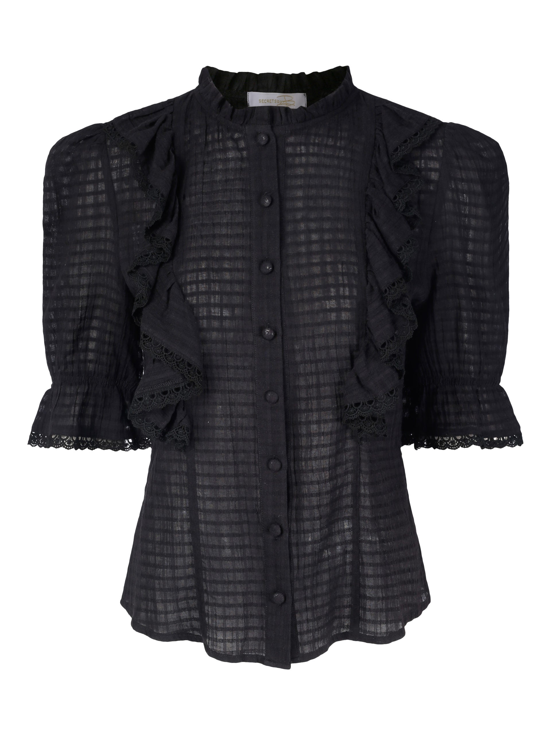 SS21 - Juni bluse sort