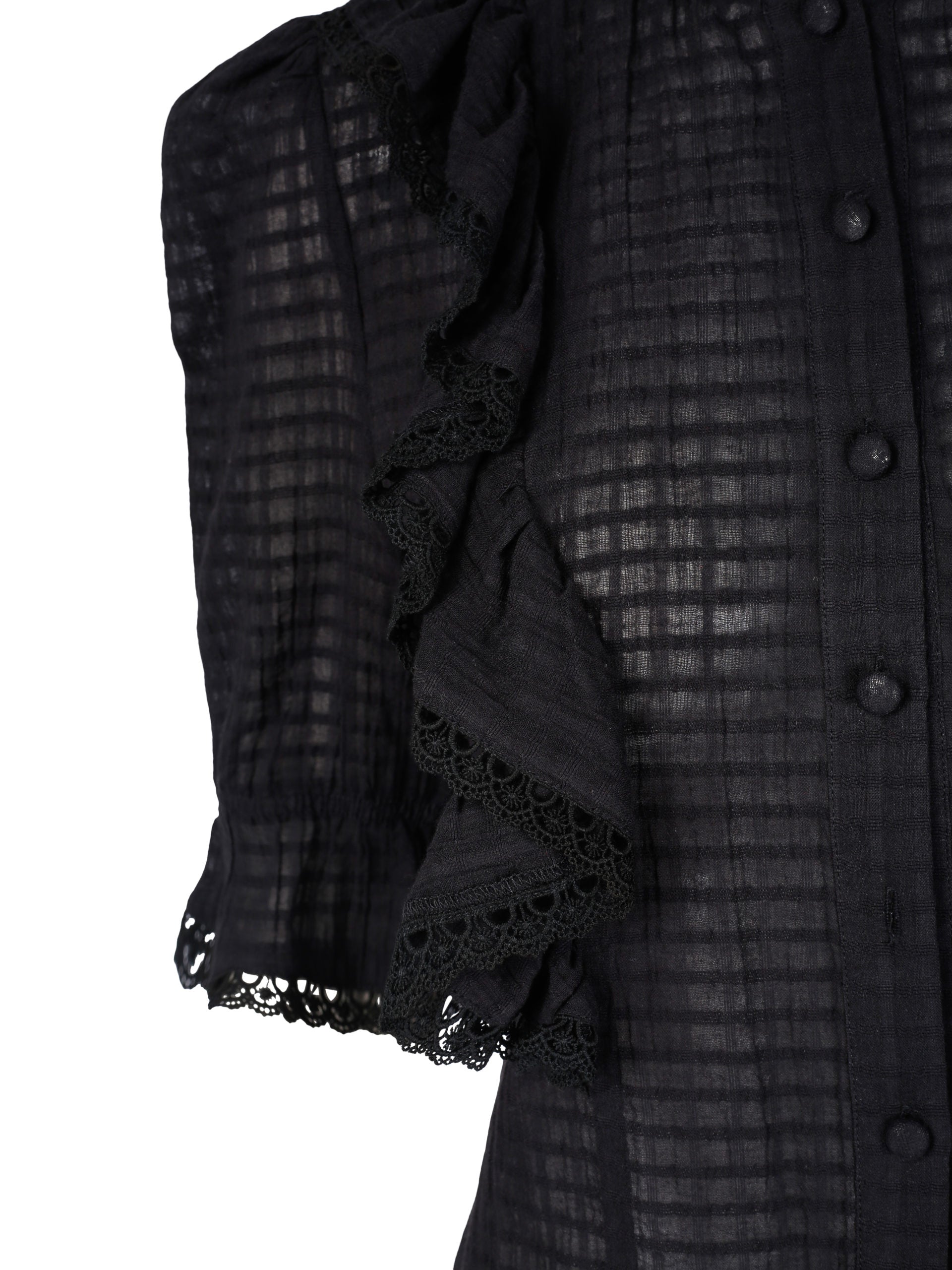 SS21 - Juni bluse sort
