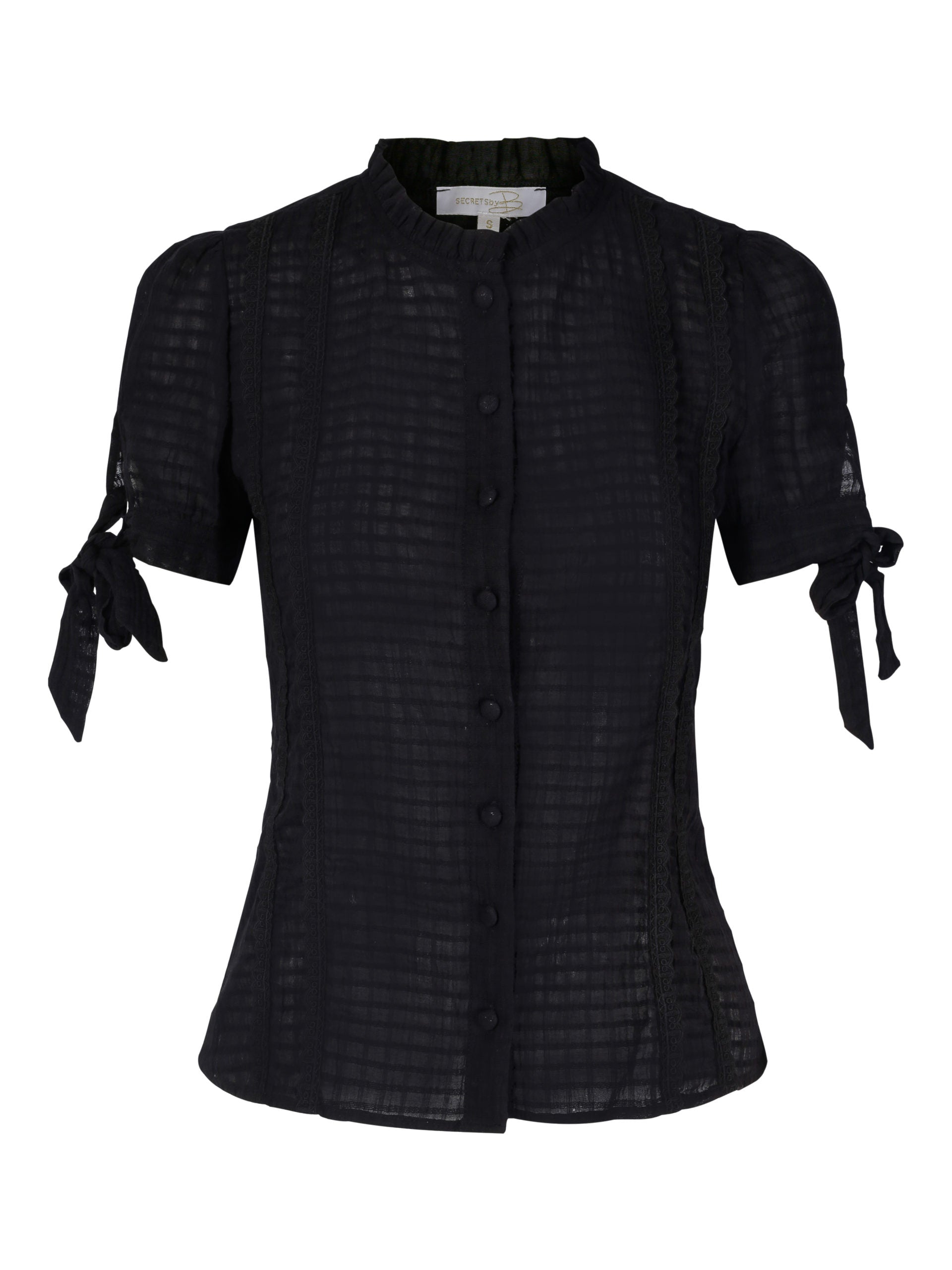 SS21 - Freja bluse sort