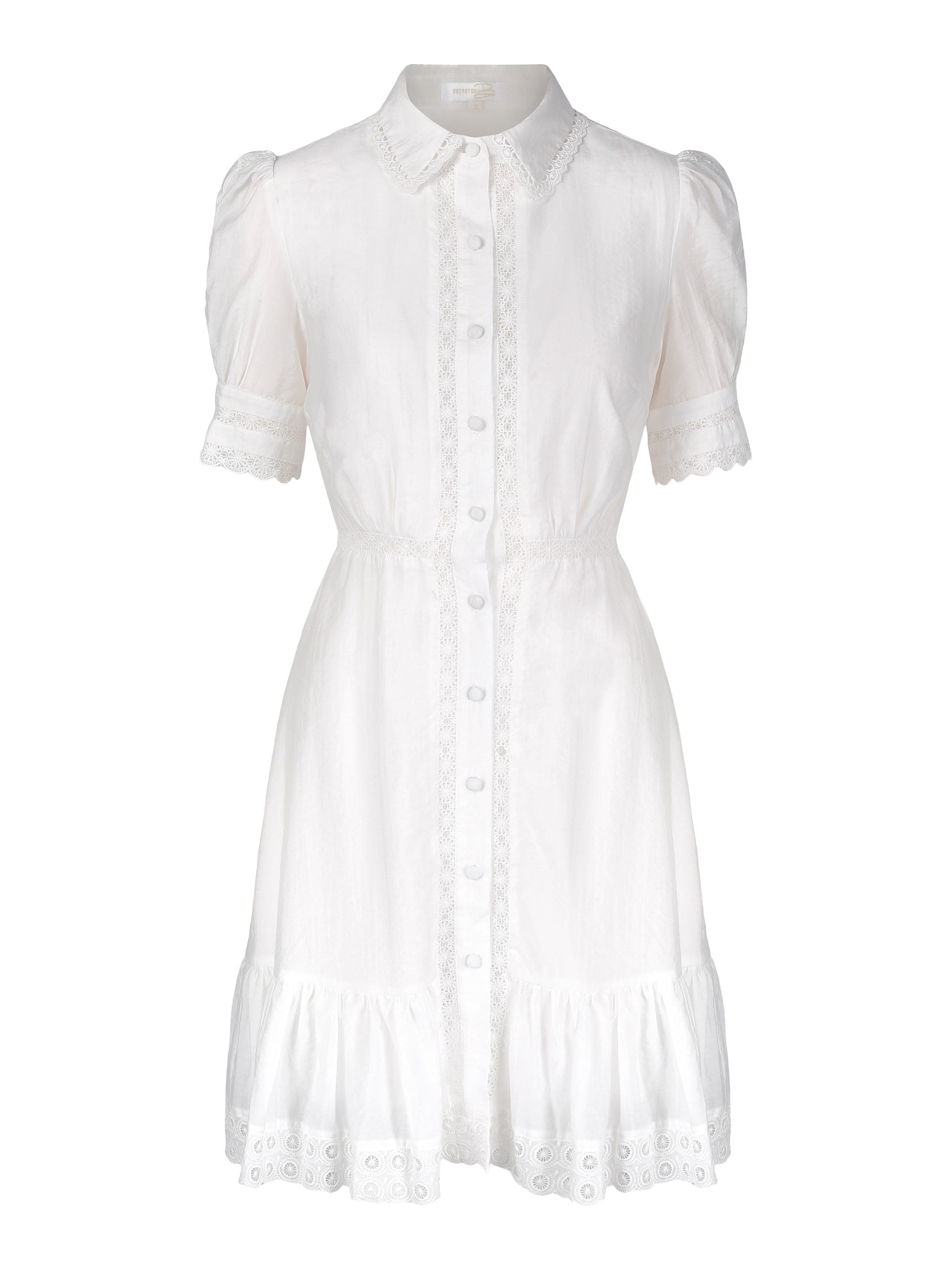 SS21 - Lovisa kjole hvit