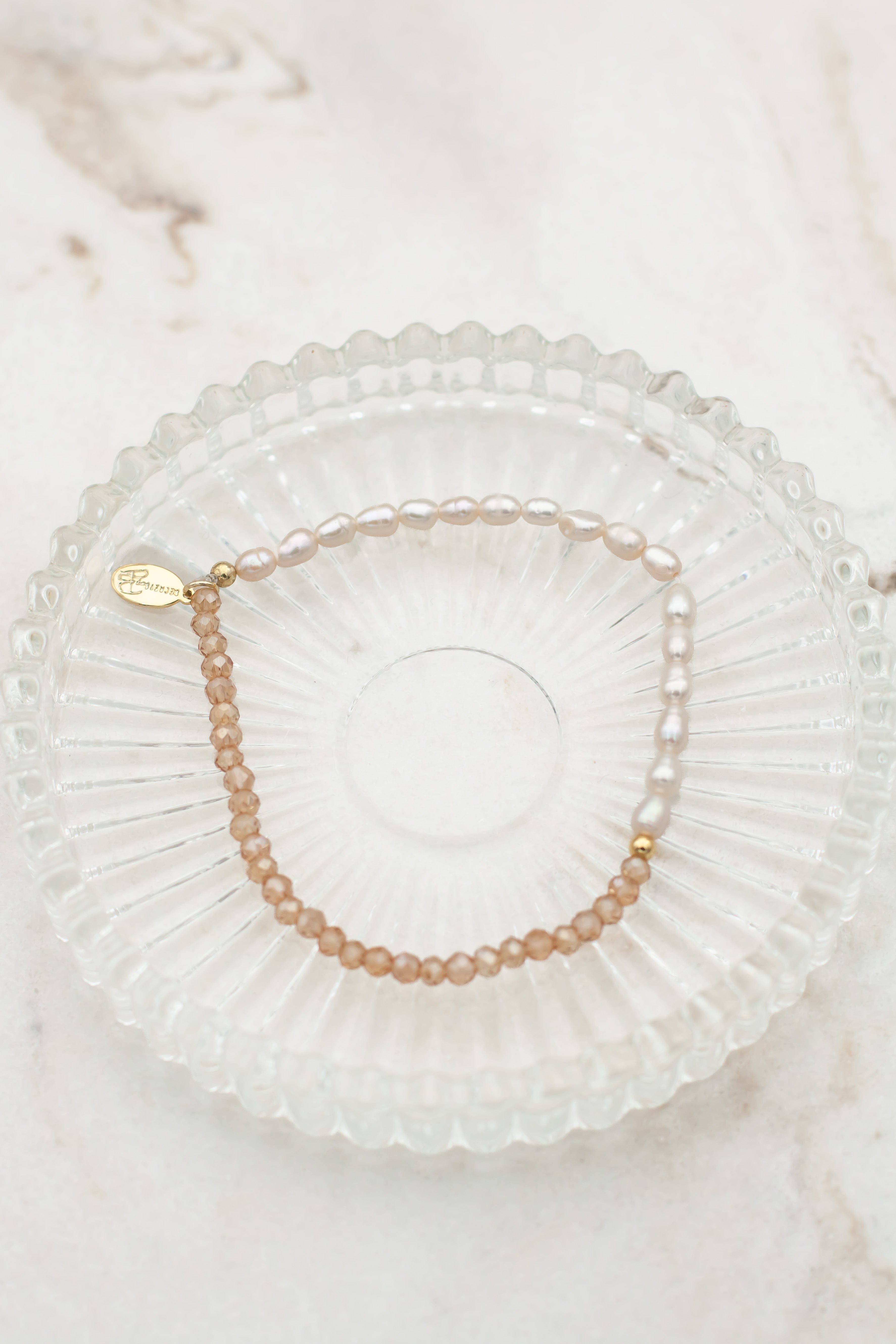 Luna bracelet champagne