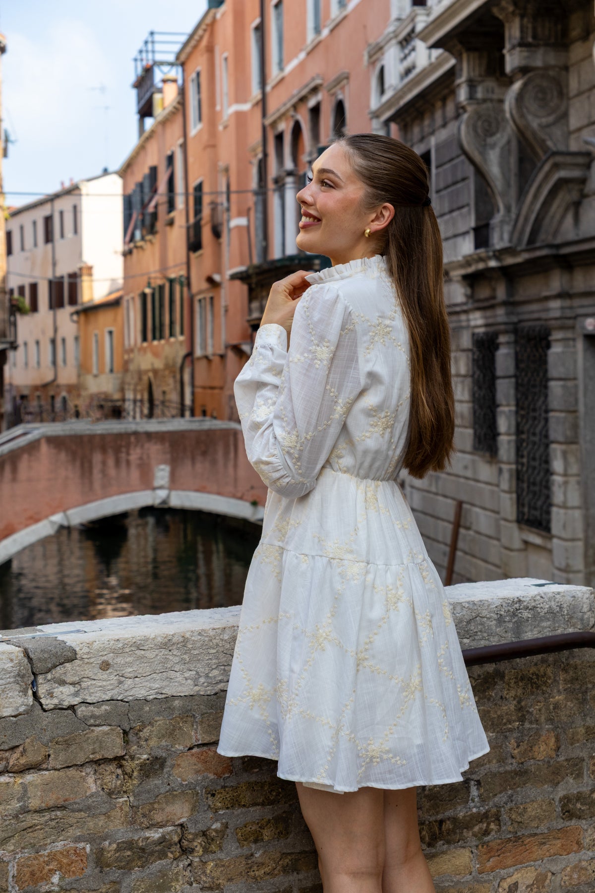 SS27 Mia dress creme