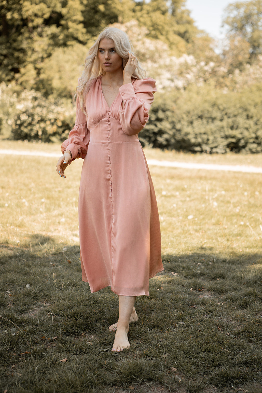 SS24 - Enni kjole peach