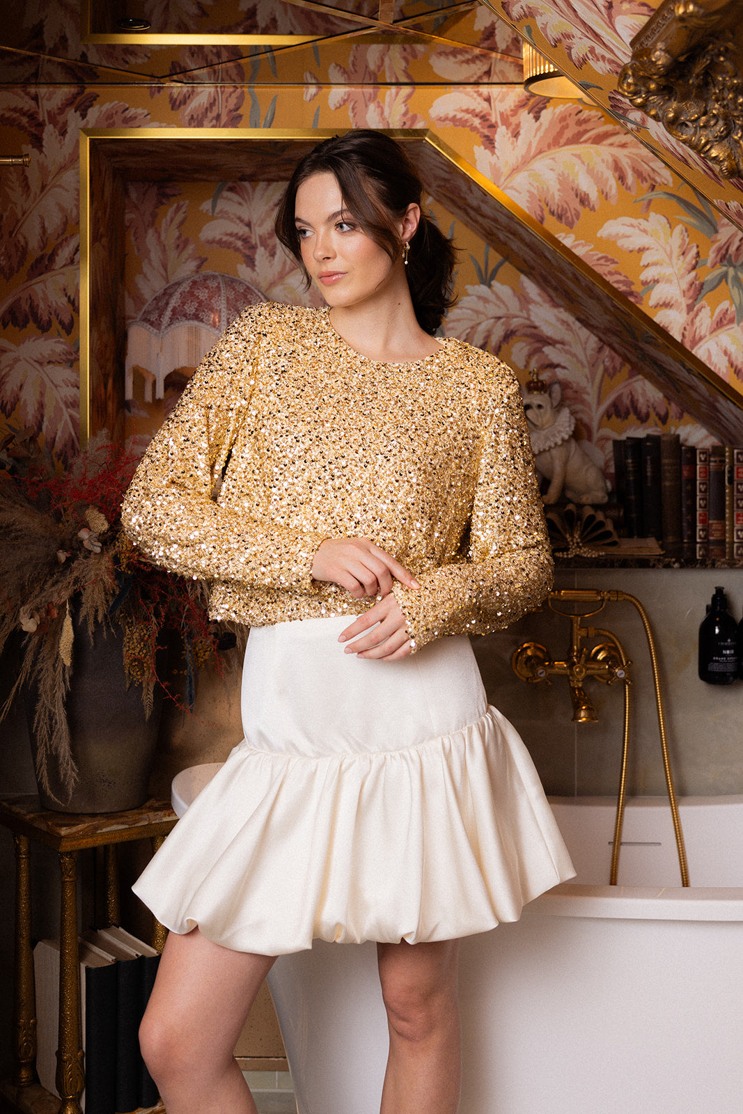 AW26 Tess skirt creme