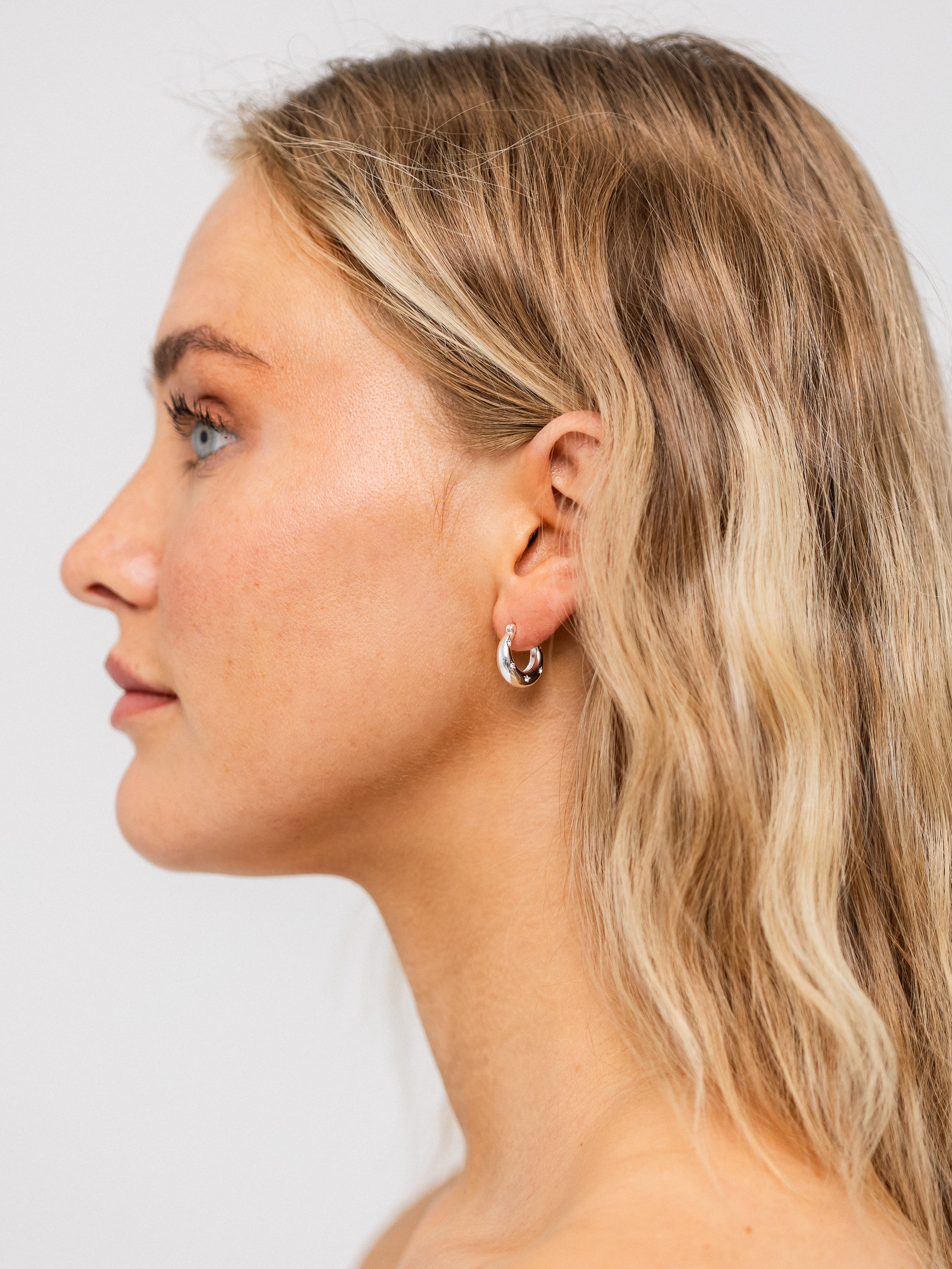 Aya earrings petite sølv
