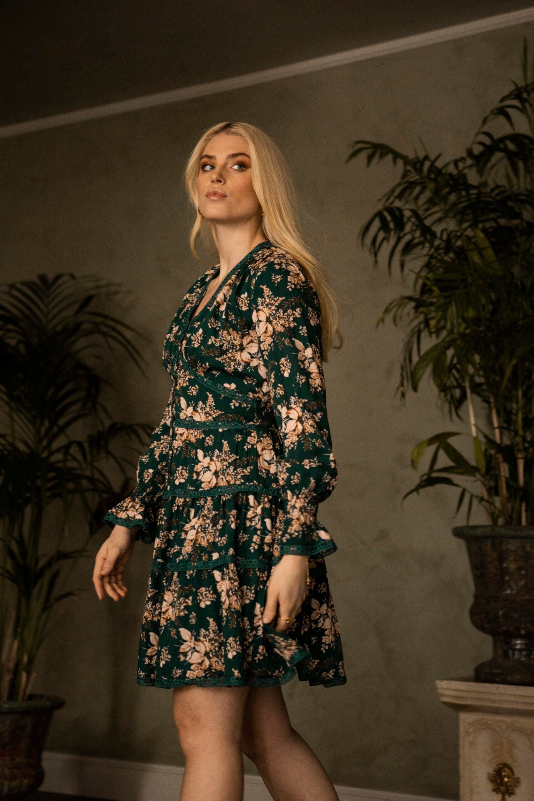 AW22 - Violina kjole - grønn