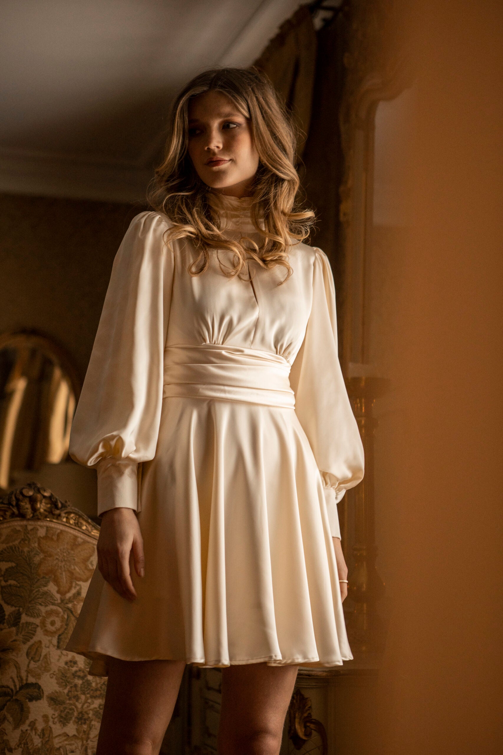 AW22 - Othea kjole - creme