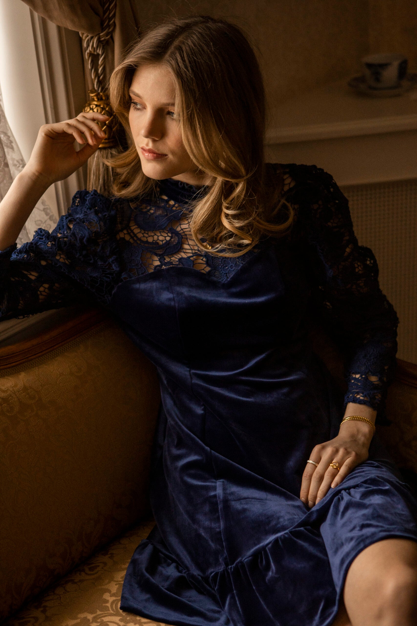 AW22 - Tilja kjole - blå