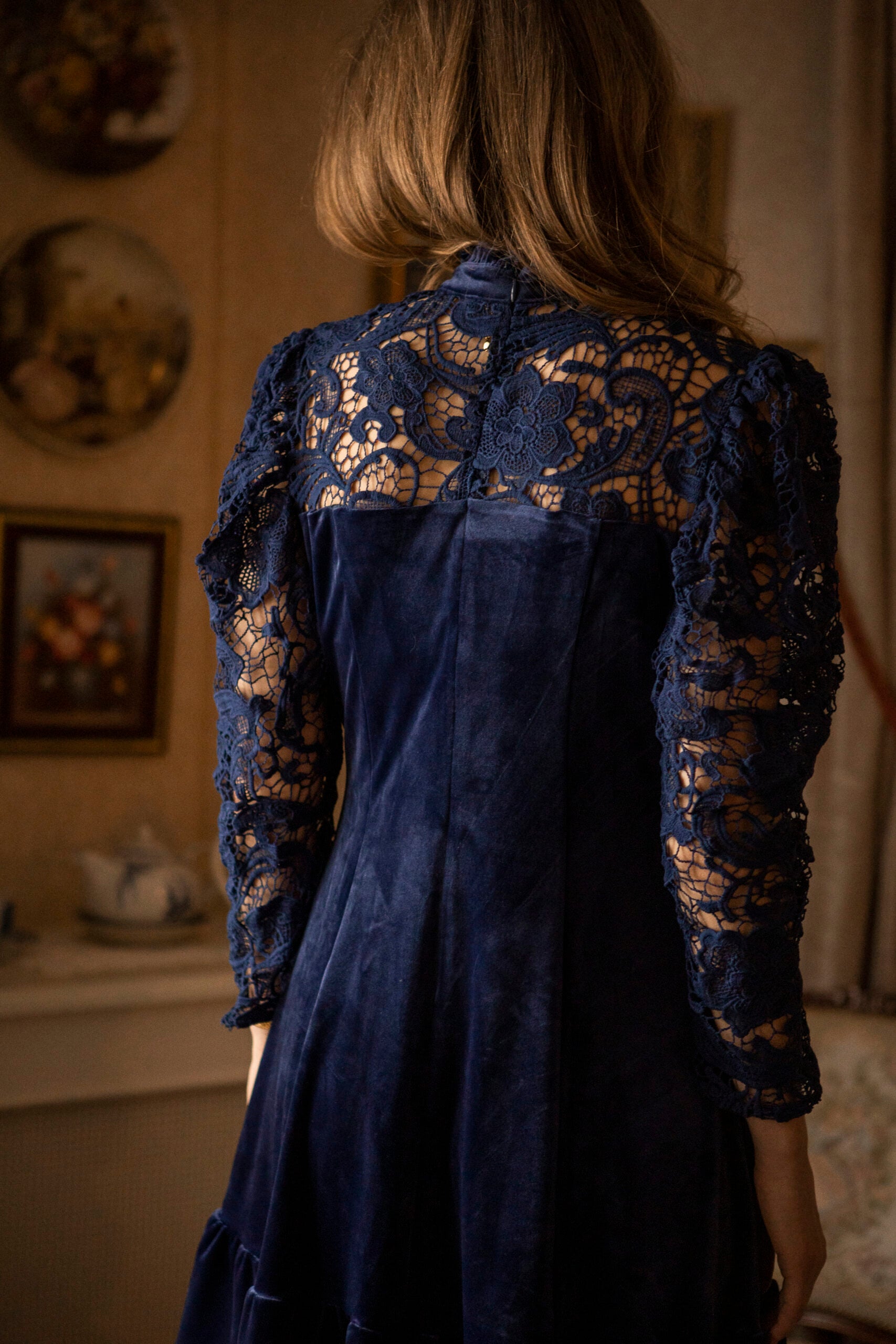 AW22 - Tilja kjole - blå