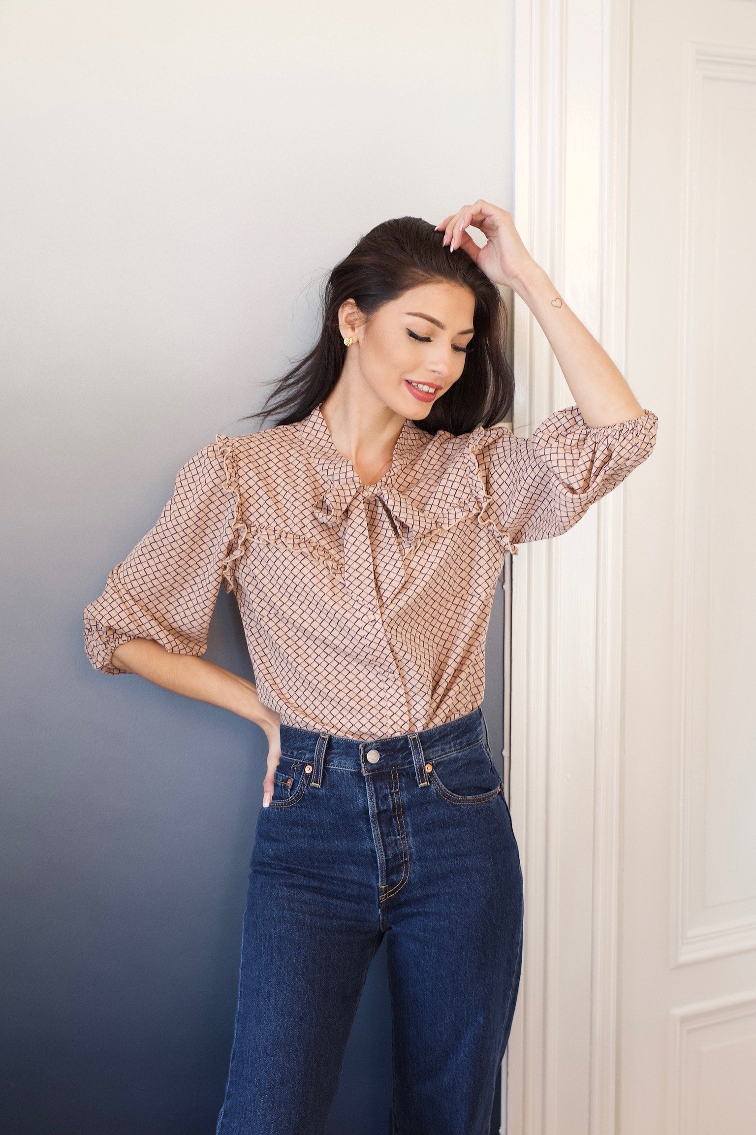 AW21 - Madelyn bluse beige