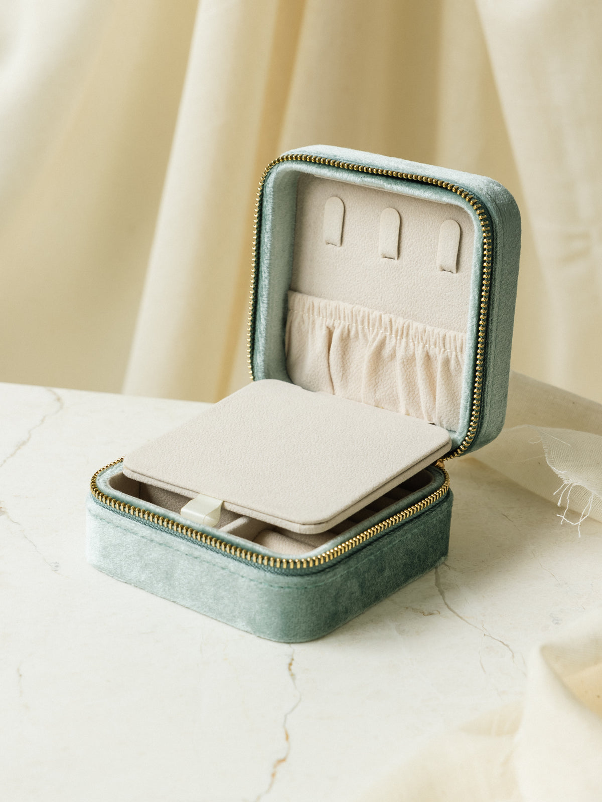My little Secrets smykkeskrin square - ocean green