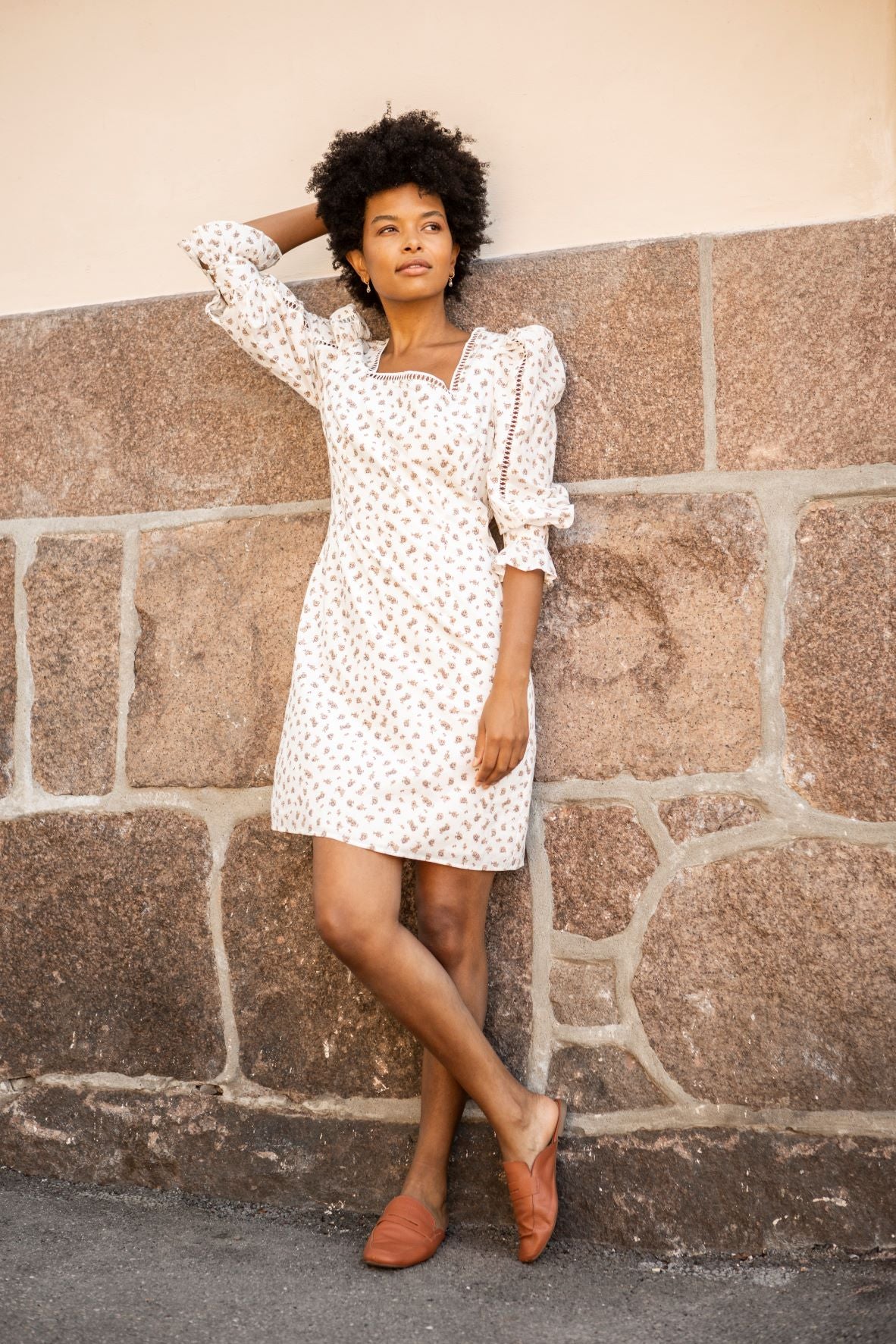 SS23 - Iris kjole brun