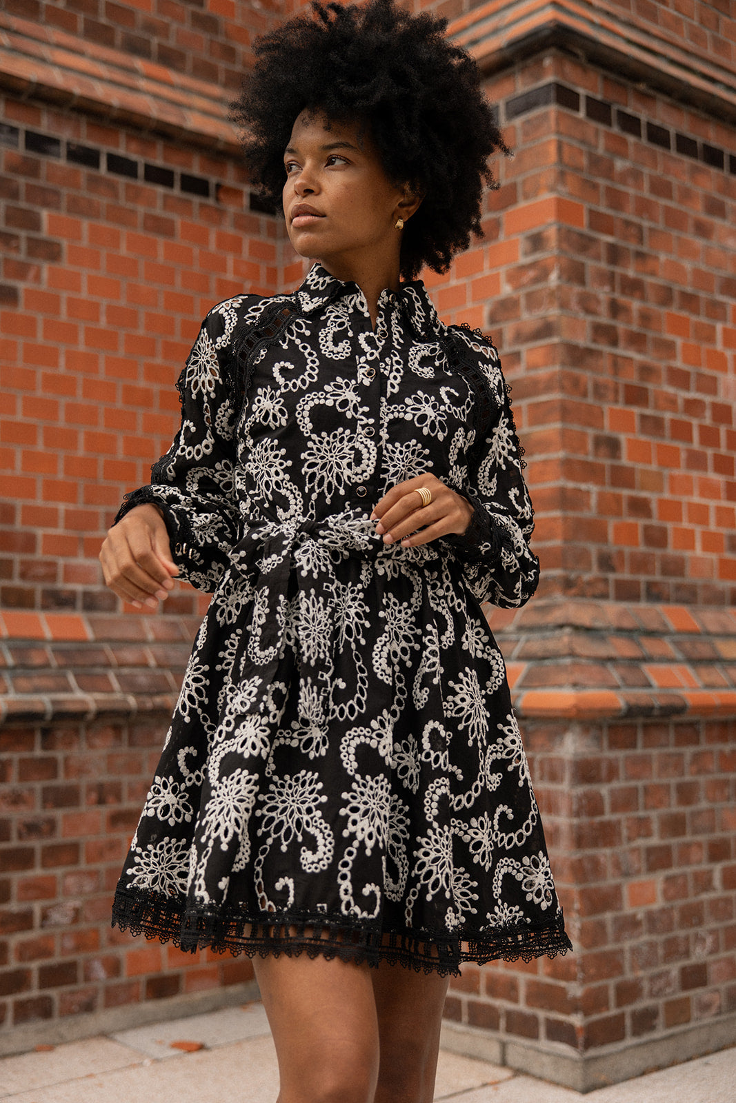 SS24 - Matilda kjole sort