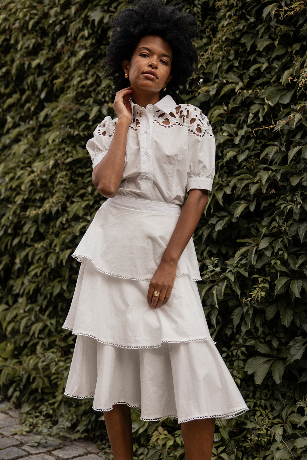 SS24 - Emilia bluse hvit