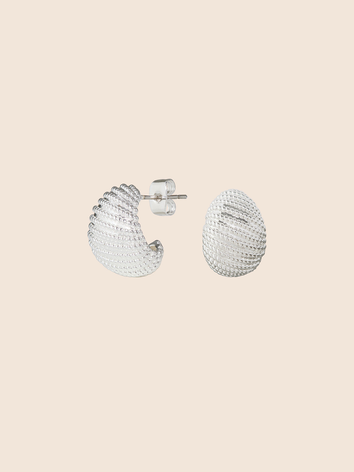 Erin earrings silver petite