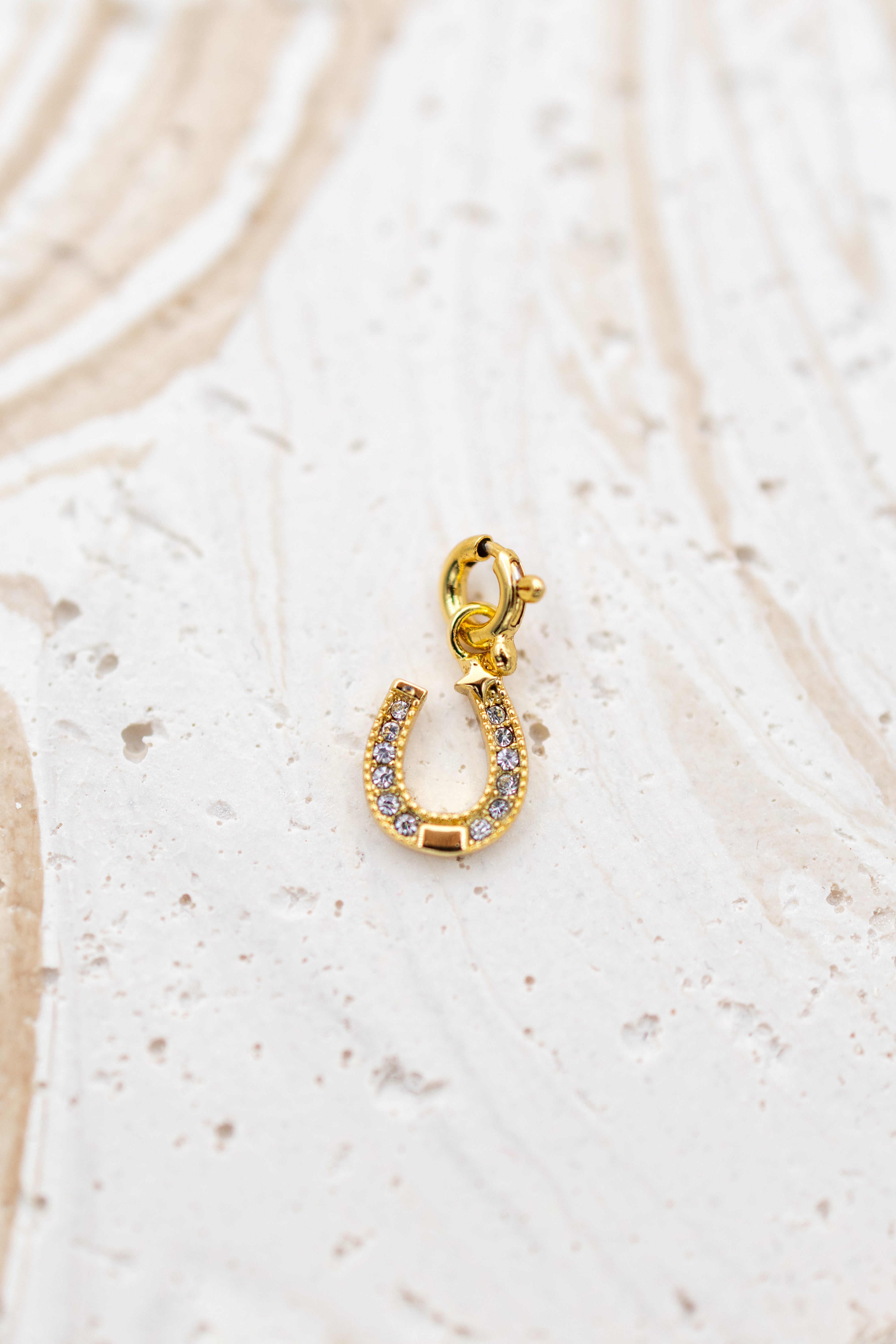 Fortuna horseshoe charm