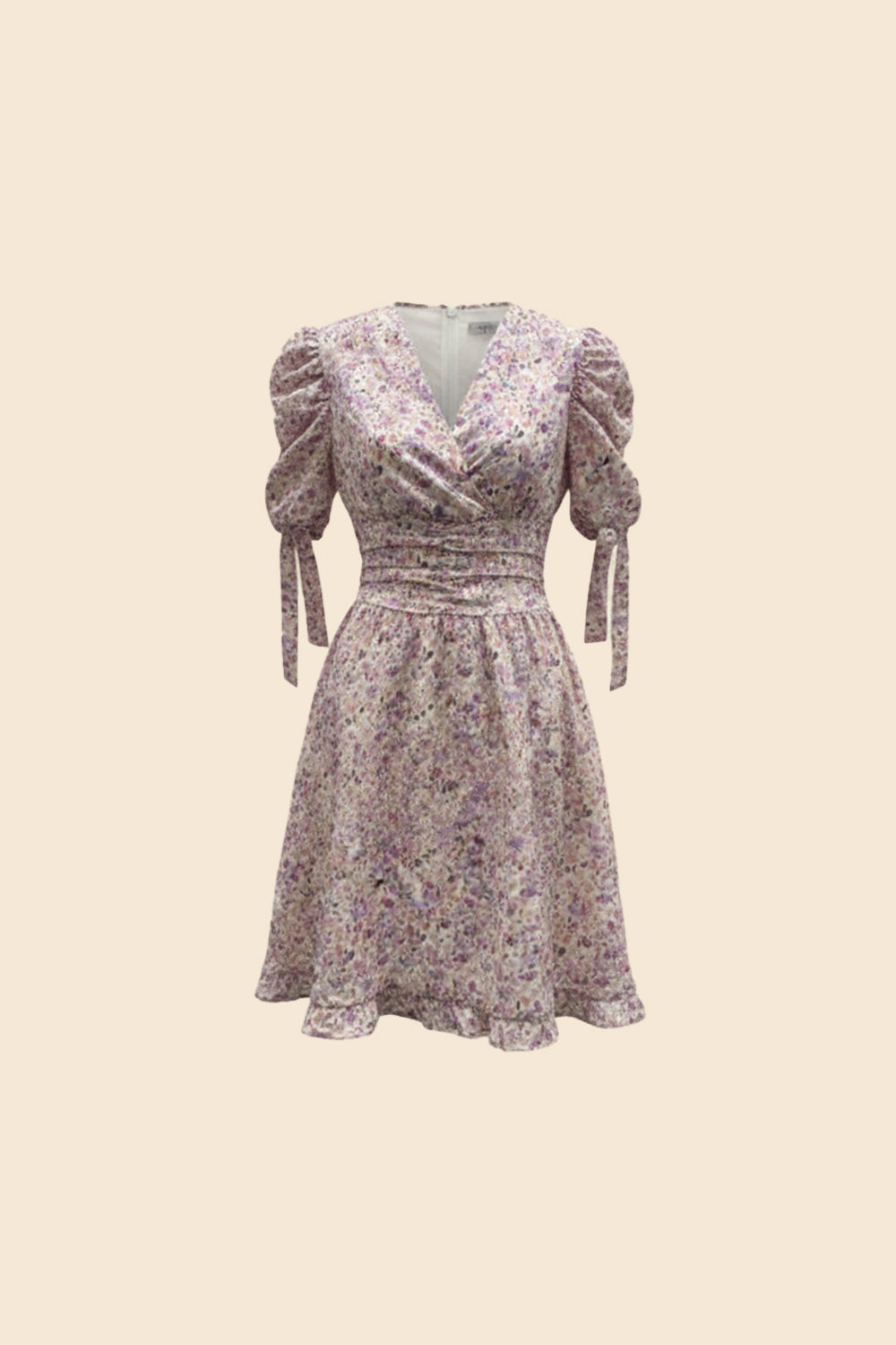 Aurelie dress pink print