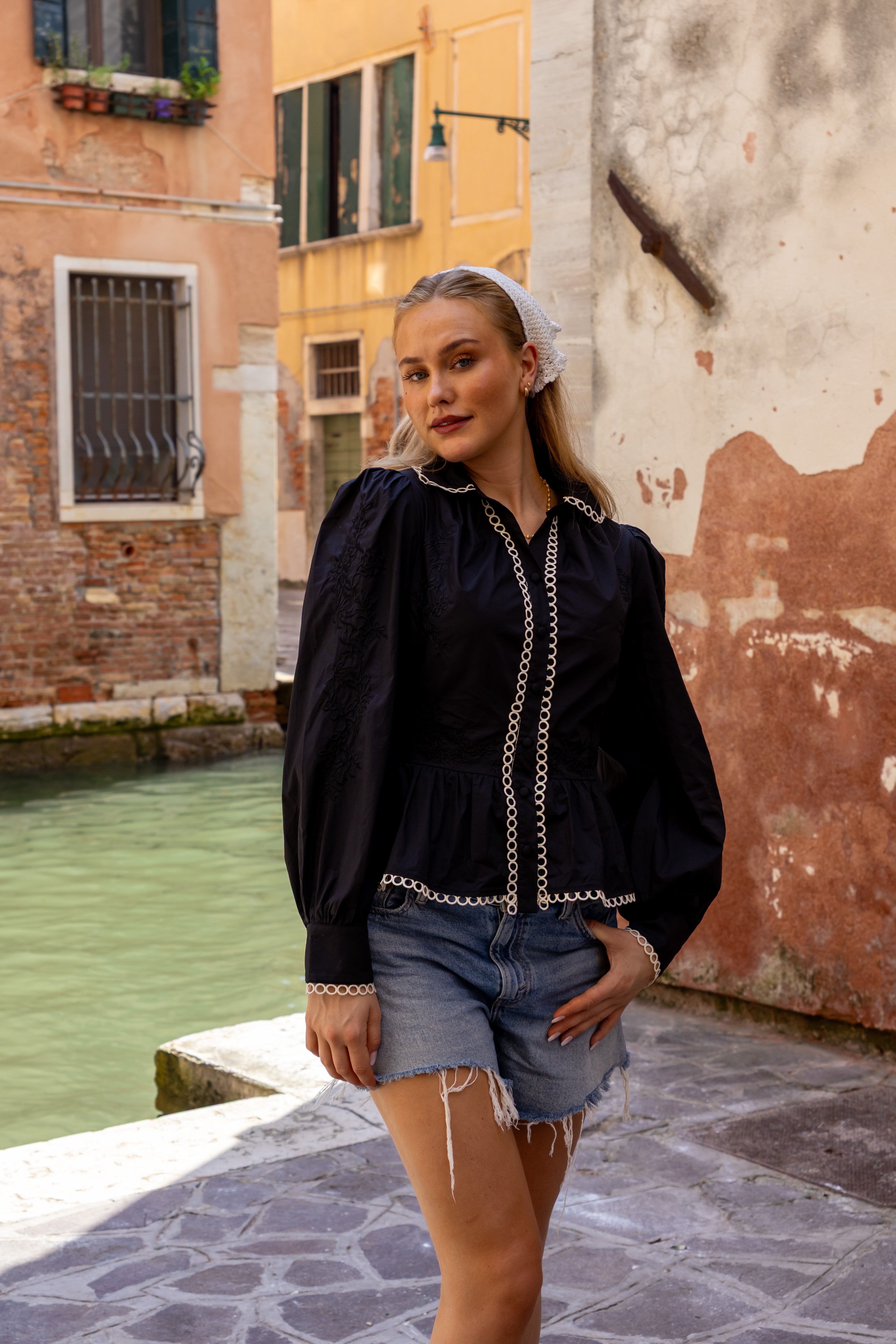 SS27 Benedetta blouse black