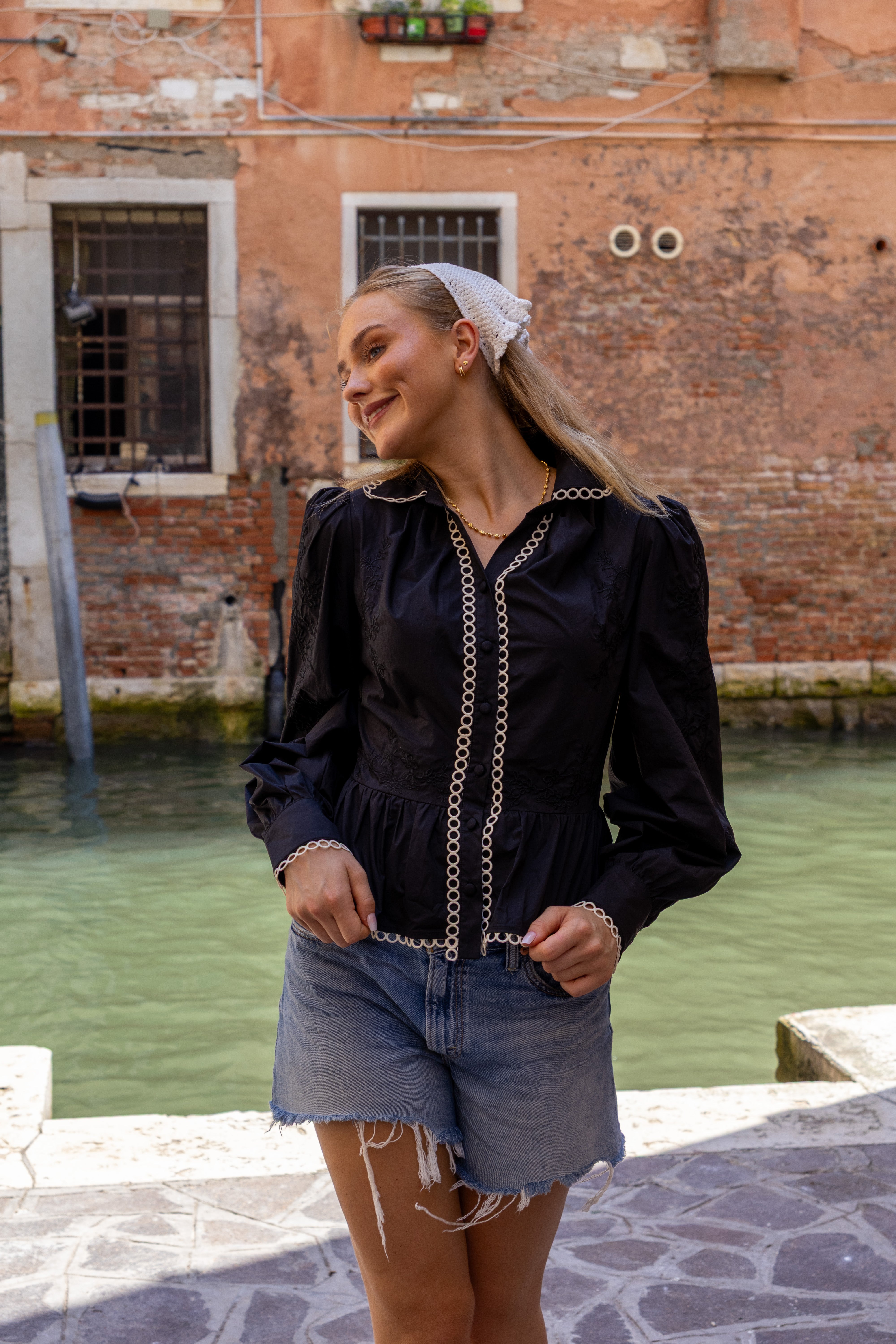 SS27 Benedetta blouse black