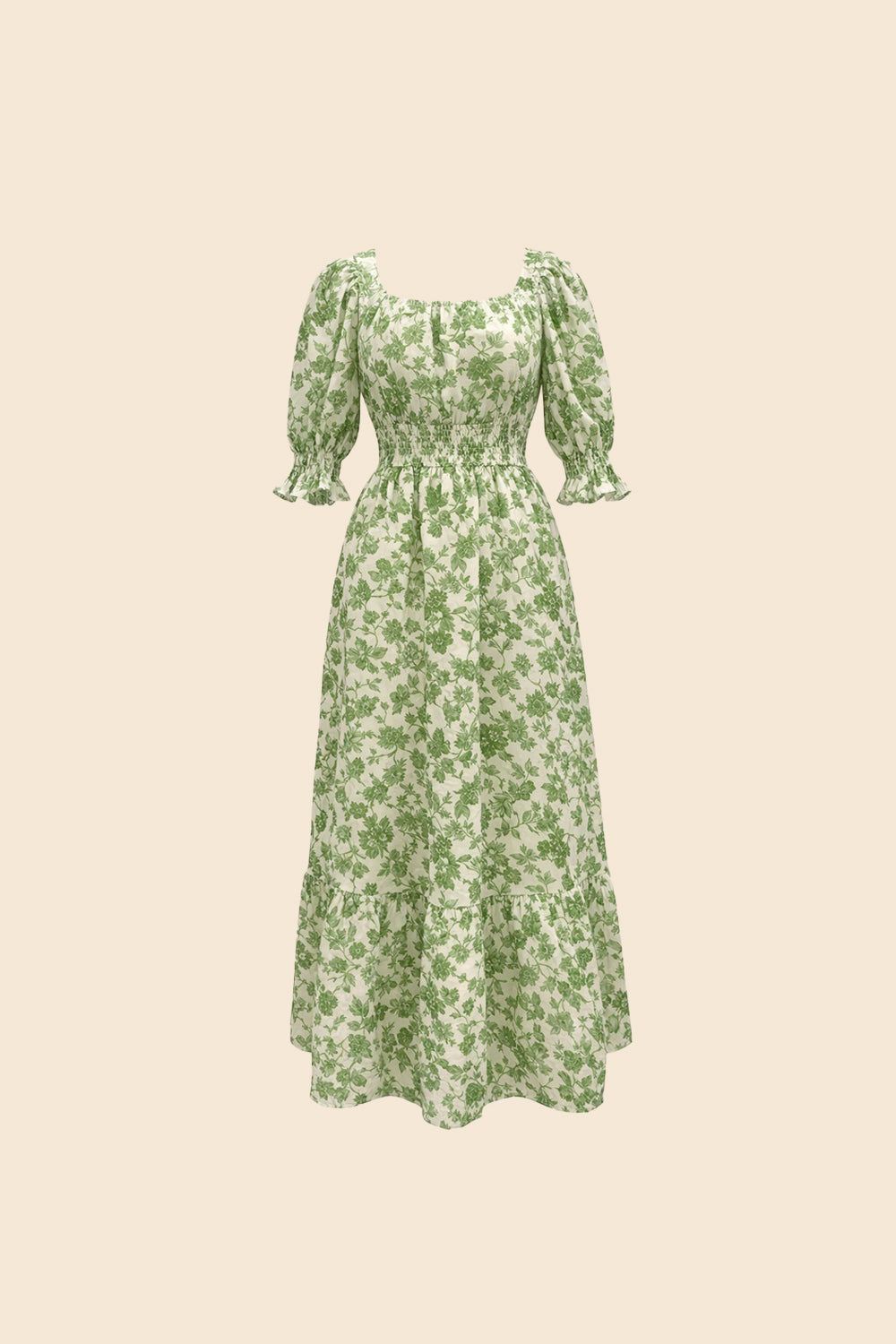 Cecilie dress green