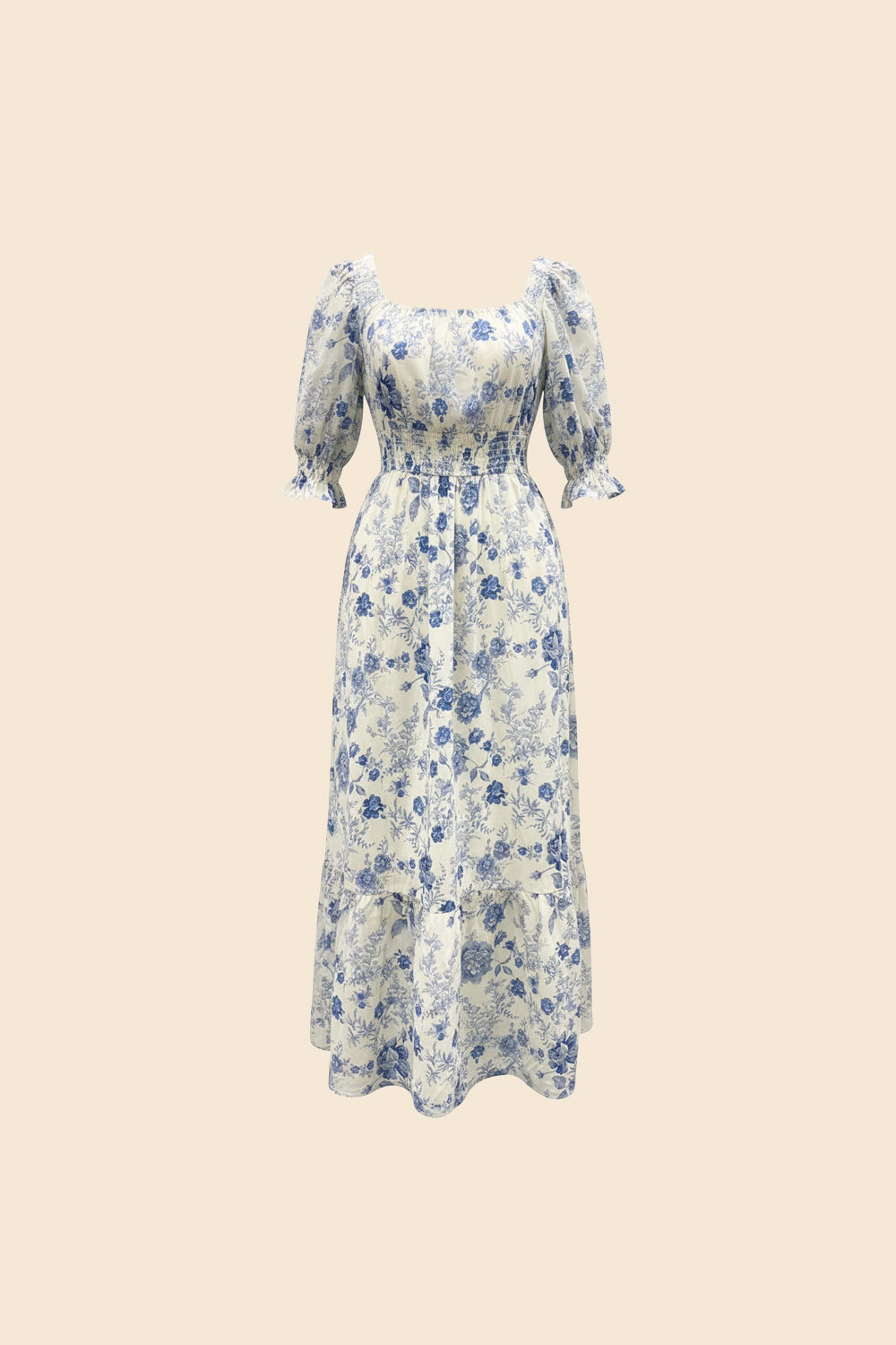 Cecilie dress white/blue
